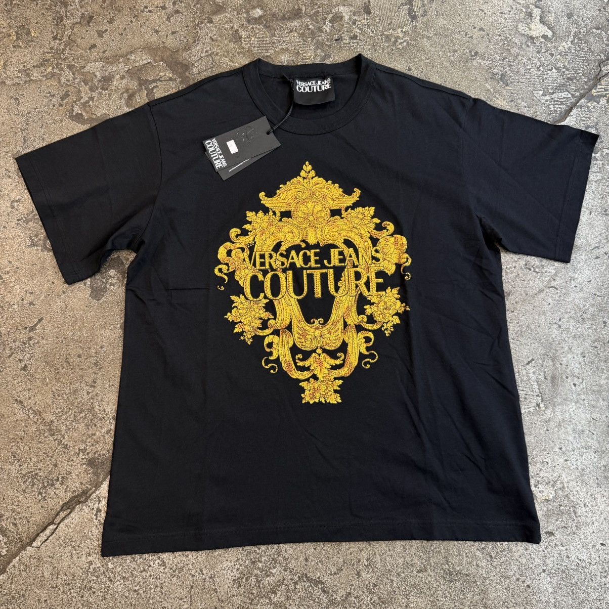 Versace Jeans Couture Versace jeans couture rhinestone logo tee new Size US L / EU 52-54 / 3 - 1 Thumbnail