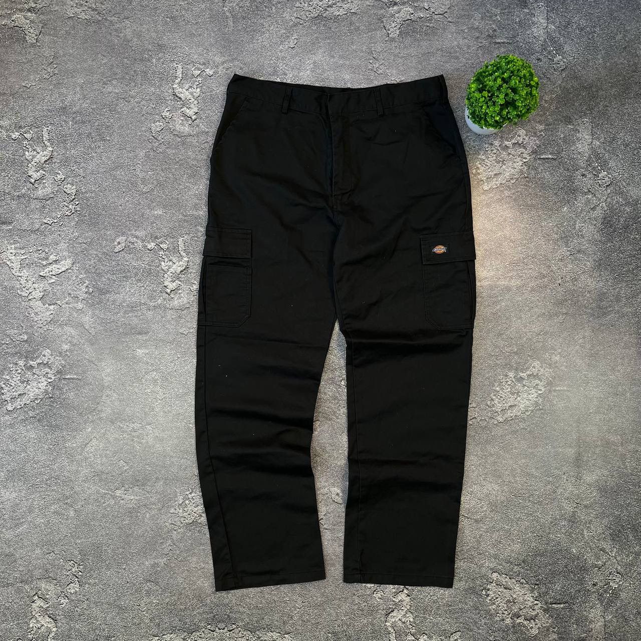 Dickies × Vintage Vitnage Y2K Dickies Pants Flex Slim Fit Work Casual Trousers Size US 34 / EU 50 - 1 Thumbnail