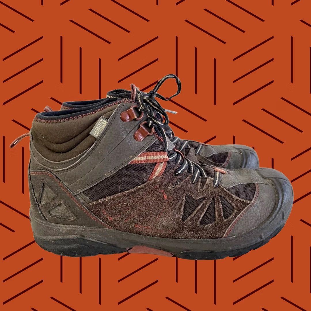 Merrell Merrell Capra Waterproof Hiking Boots Mid Leather Uppers US Womens Size 7 Brown Size US 7 / IT 37 - 1 Thumbnail