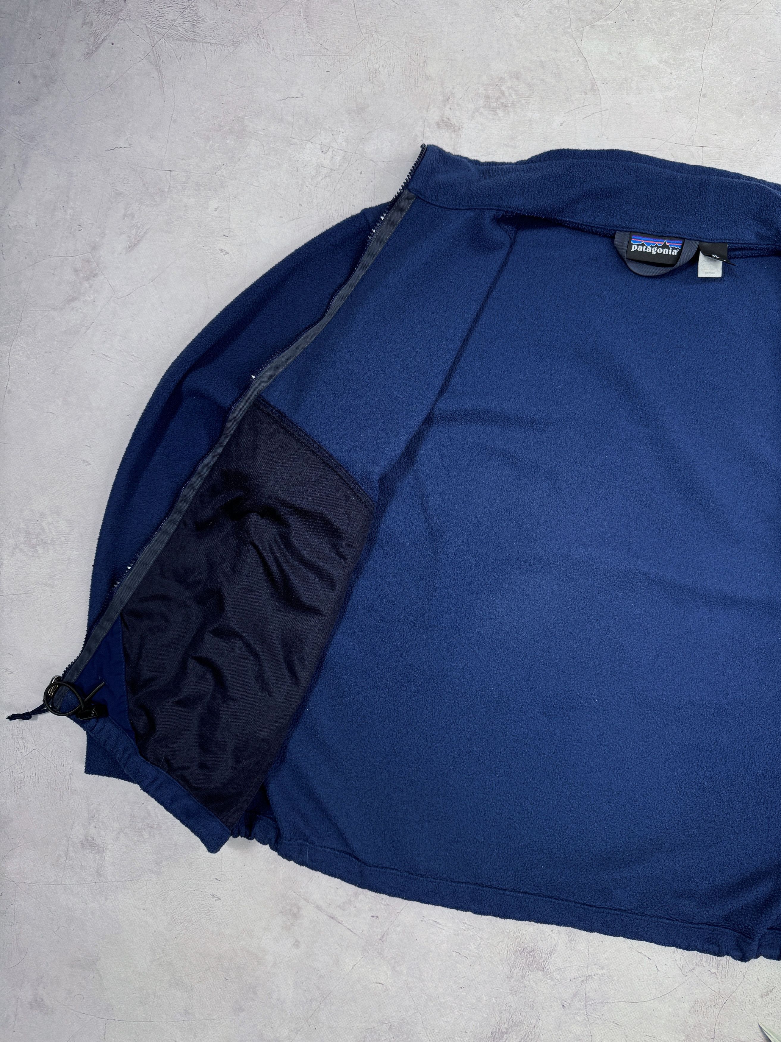 Patagonia × Vintage Vintage Patagonia Fleece Jacket Full Zip USA Size US XL / EU 56 / 4 - 9 Thumbnail