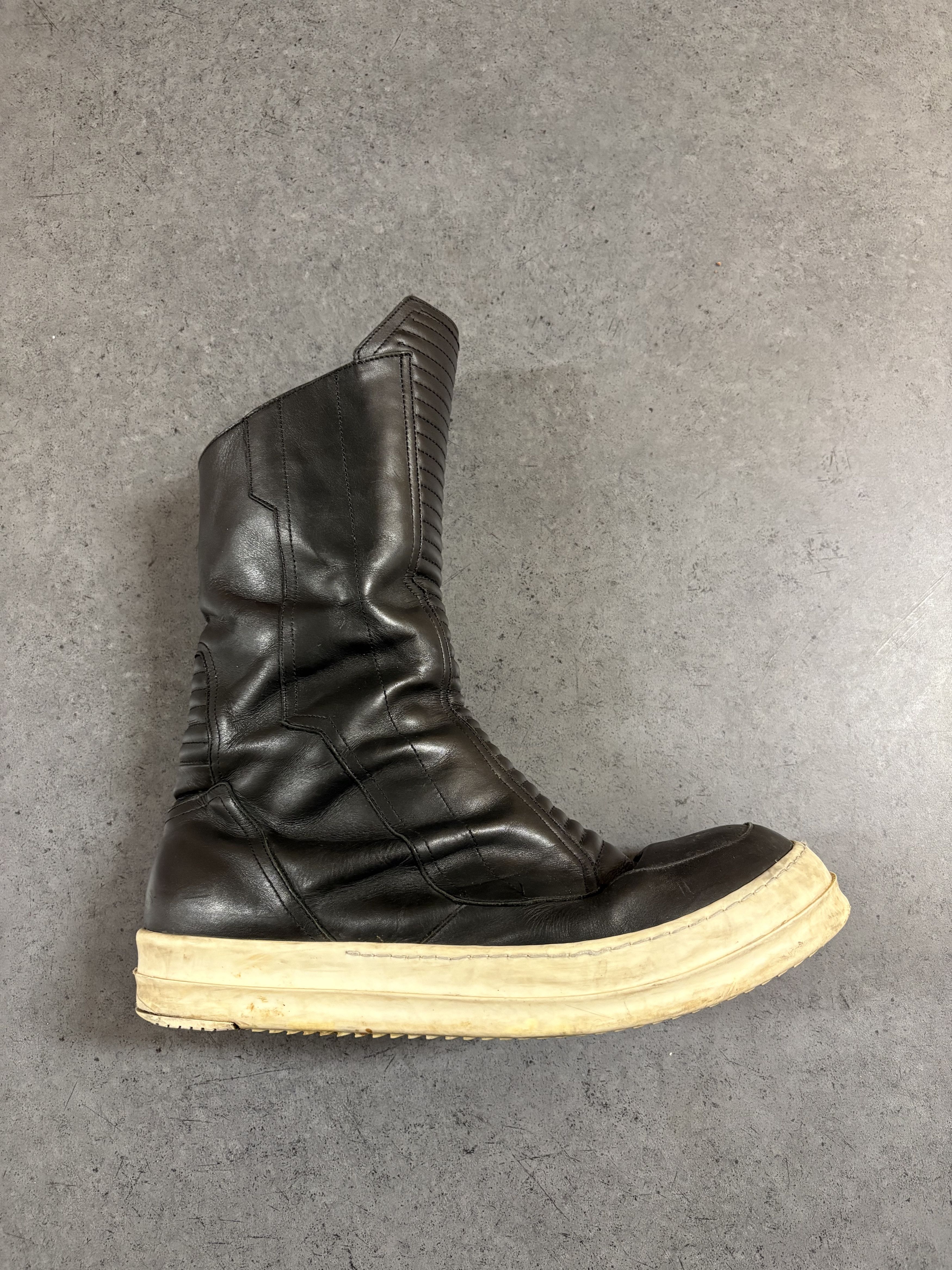 Rick Owens Performa 2020 Rick Owens Motocross Creeper Biker Boots