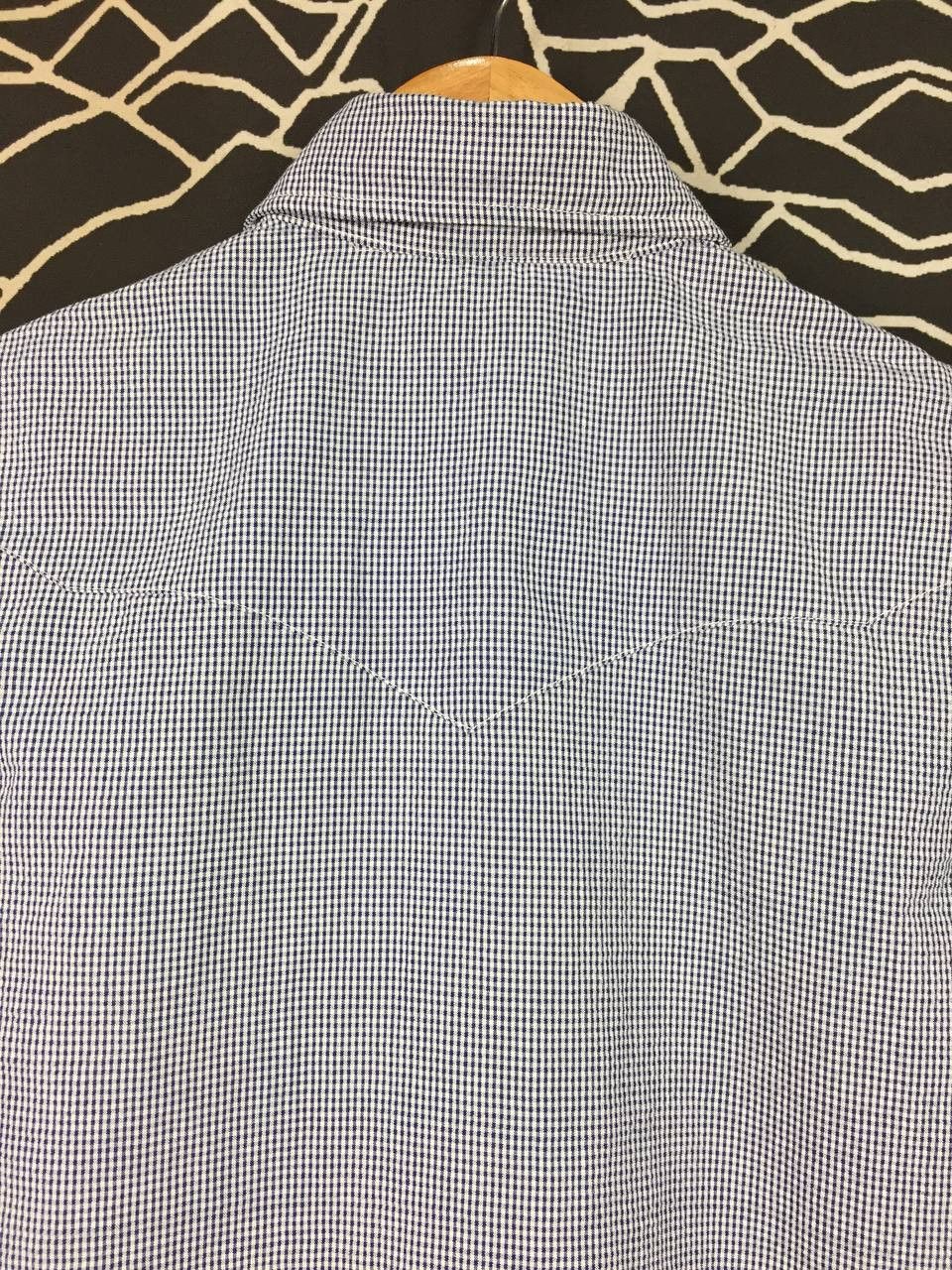 Japanese Brand Vtg Octopus Army Western Pearl Snap Gingham Plaid Shirt Size US M / EU 48-50 / 2 - 5 Thumbnail