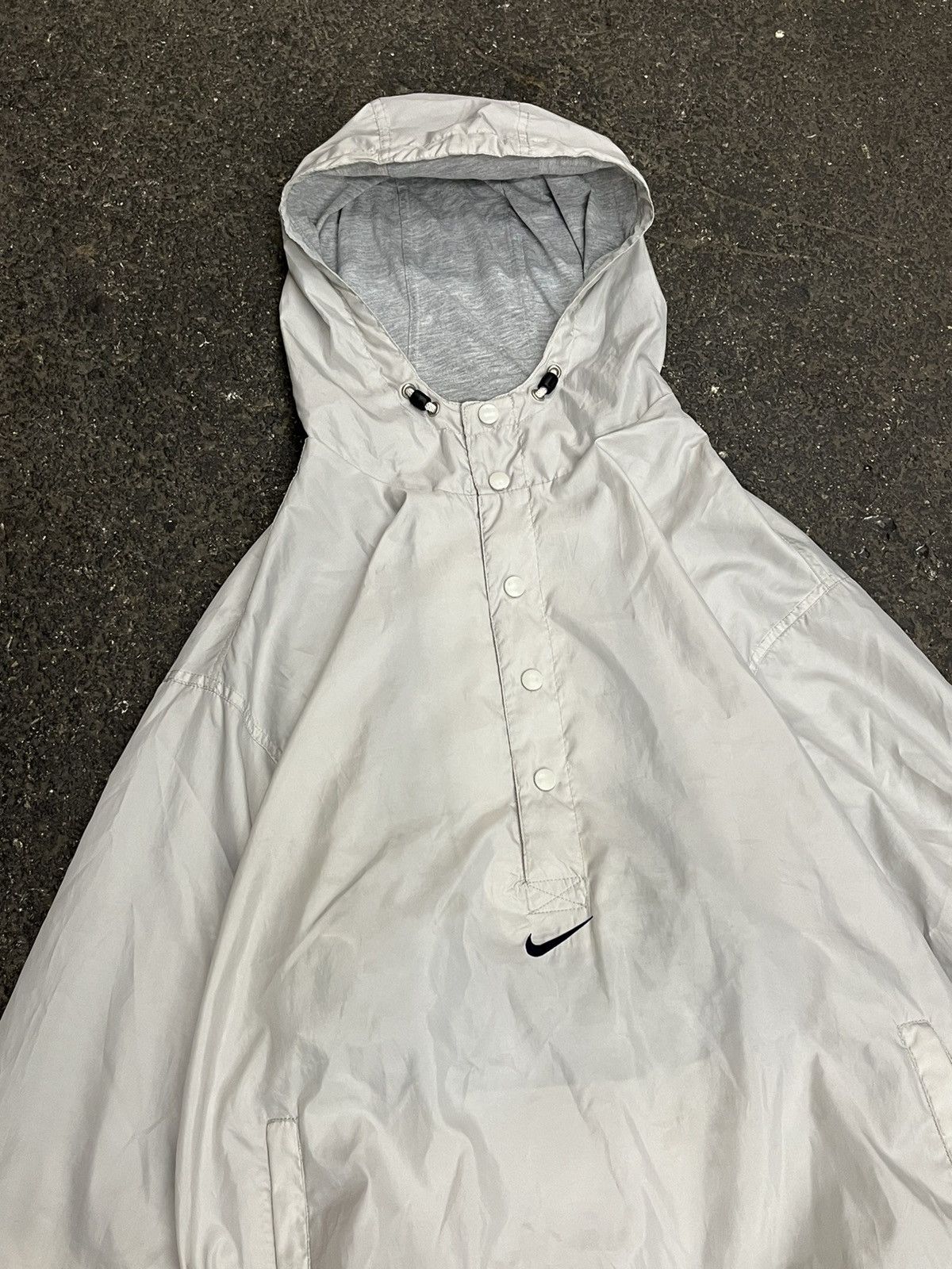 Nike × Vintage Nike center swoosh 90s lightweight jacket drill rare hype Size US XL / EU 56 / 4 - 6 Thumbnail