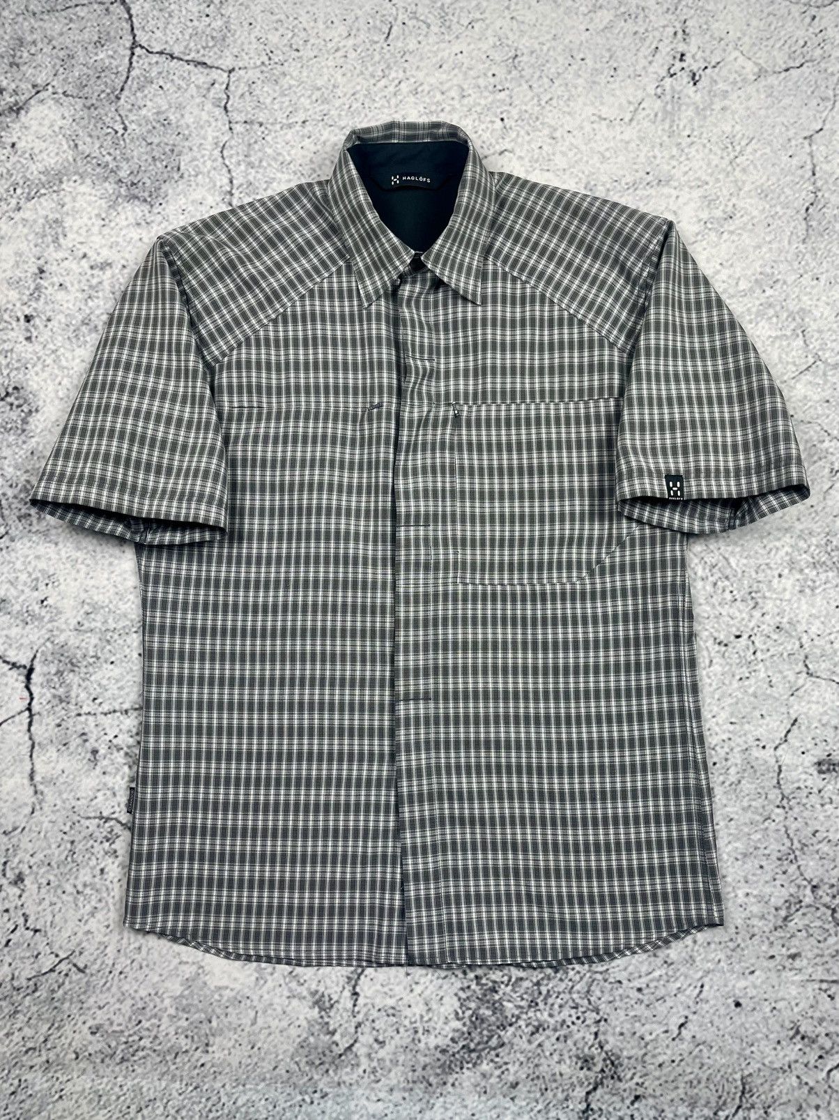 Haglofs Haglöfs M Checked Shirt Short Sleeve Trekking Shirt EG Size US M / EU 48-50 / 2 - 1 Thumbnail