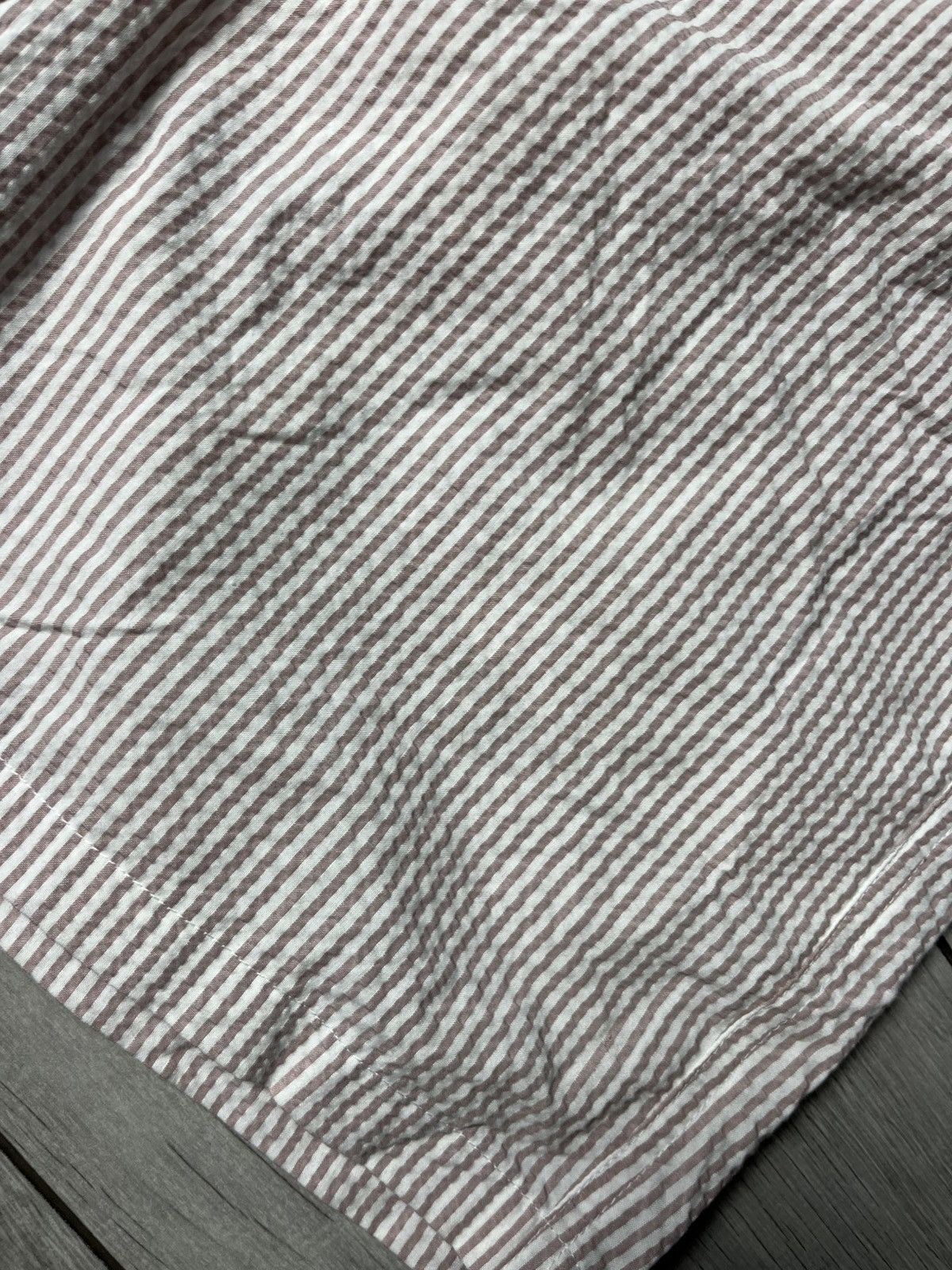 Allsaints Allsaints shorts bermuda cream grey stripped size Medium Size US 32 / EU 48 - 2 Thumbnail