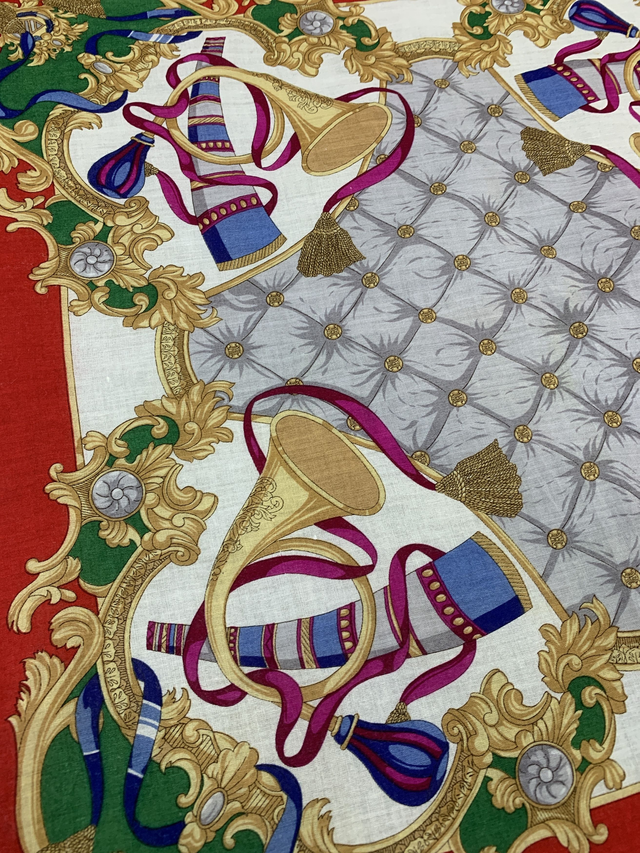 Celine × Vintage Vintage Celine Handkerchief/Neckerchief - HKA978 Size ONE SIZE - 4 Thumbnail