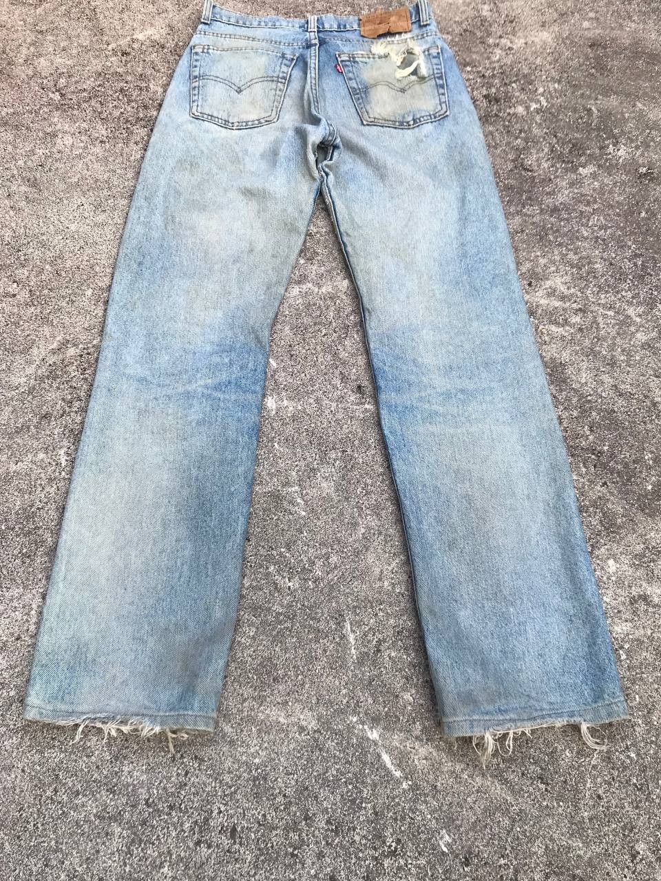 Levi's VINTAGE LEVIS 505 1983s LEVIS DISTRESSED DIRTY JEAN W29x31 Size US 29 - 11 Thumbnail