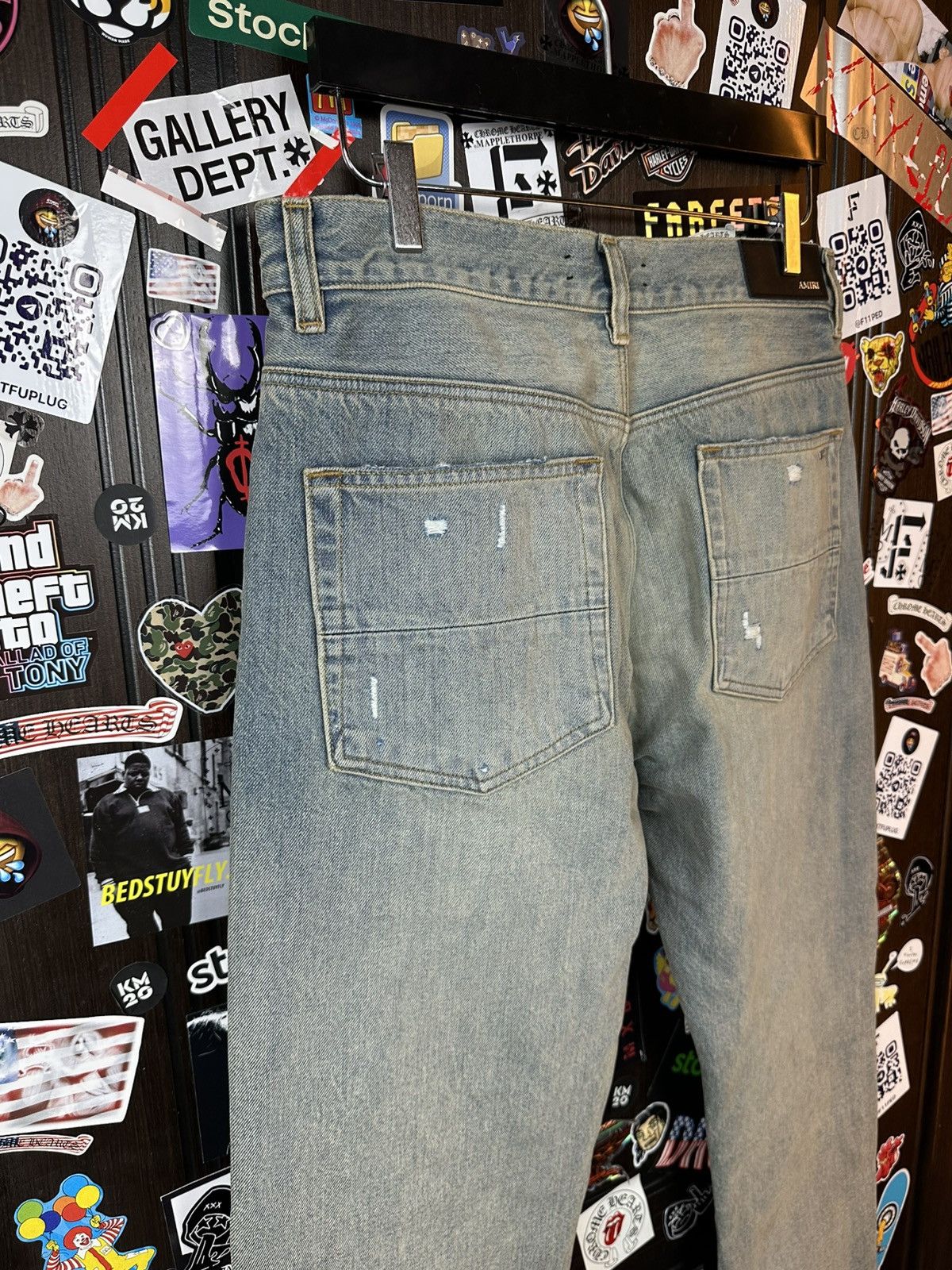 Amiri Amiri MX1 Straight Jeans Size US 31 - 7 Thumbnail