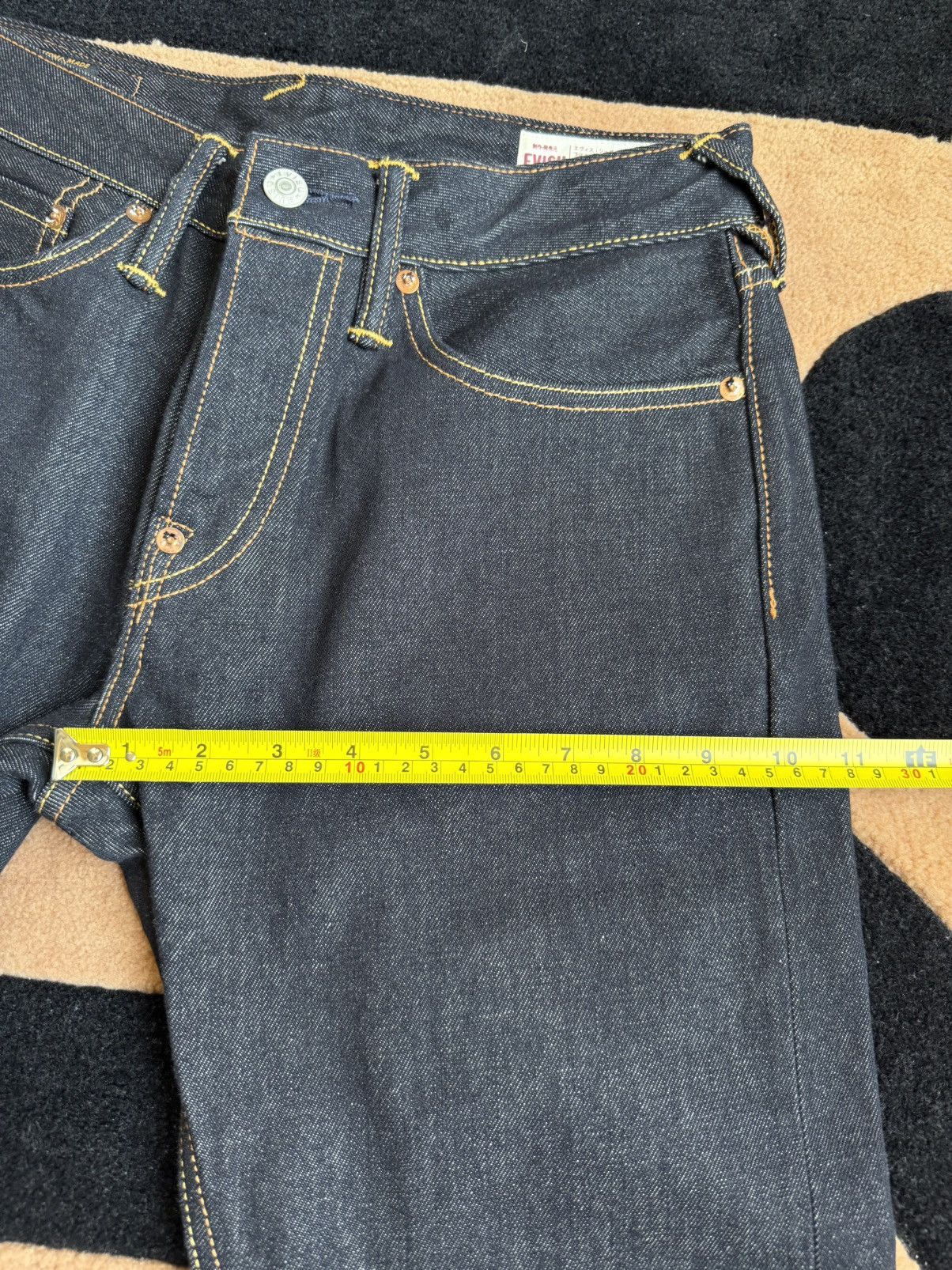 Evisu evisu Koi embroidery daicock style denim jeans size：29x34 Size US 29 - 13 Thumbnail