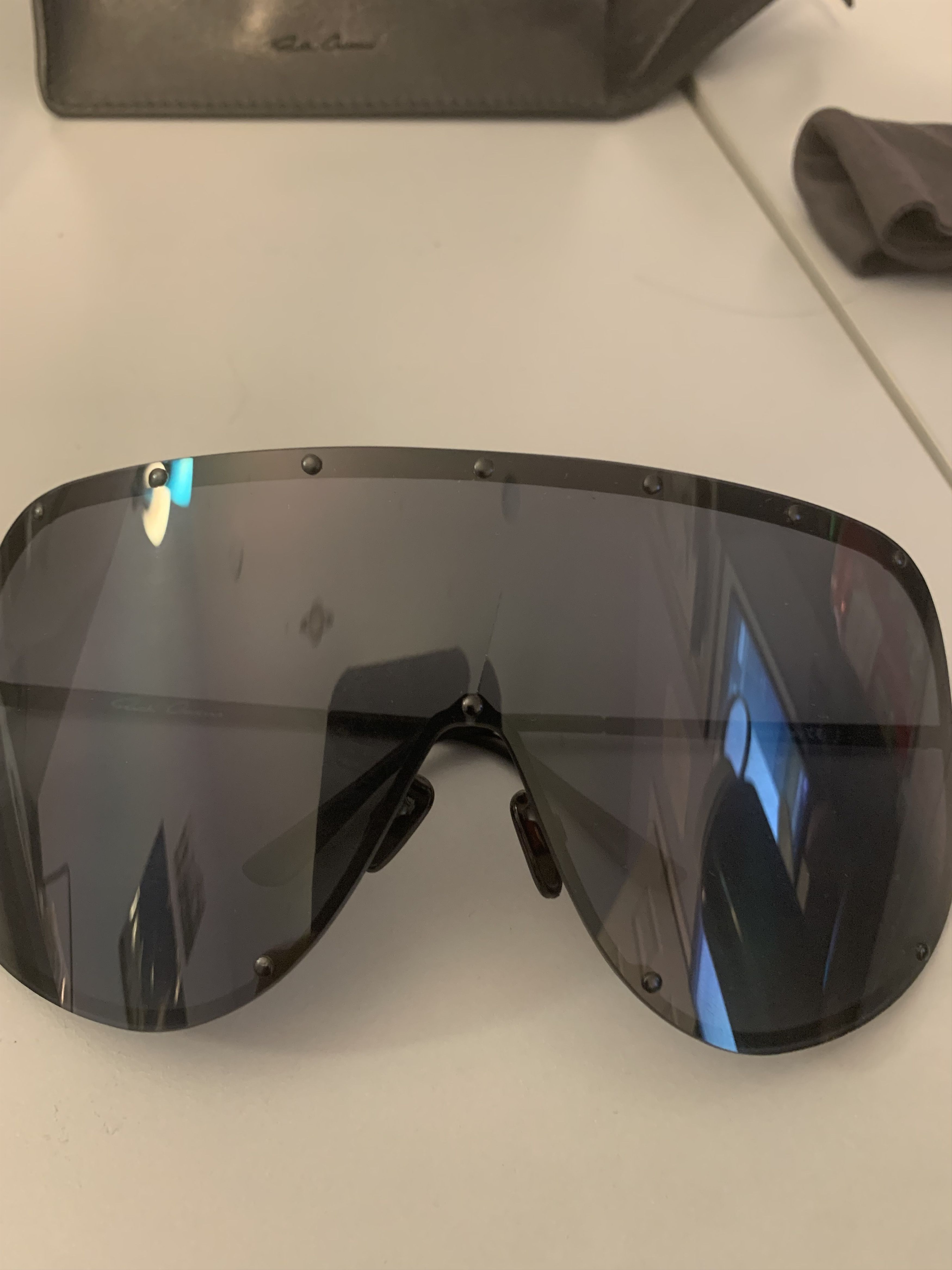 Rick Owens Rick Owens SS12 Naska Shield Sunglasses Size ONE SIZE - 7 Thumbnail