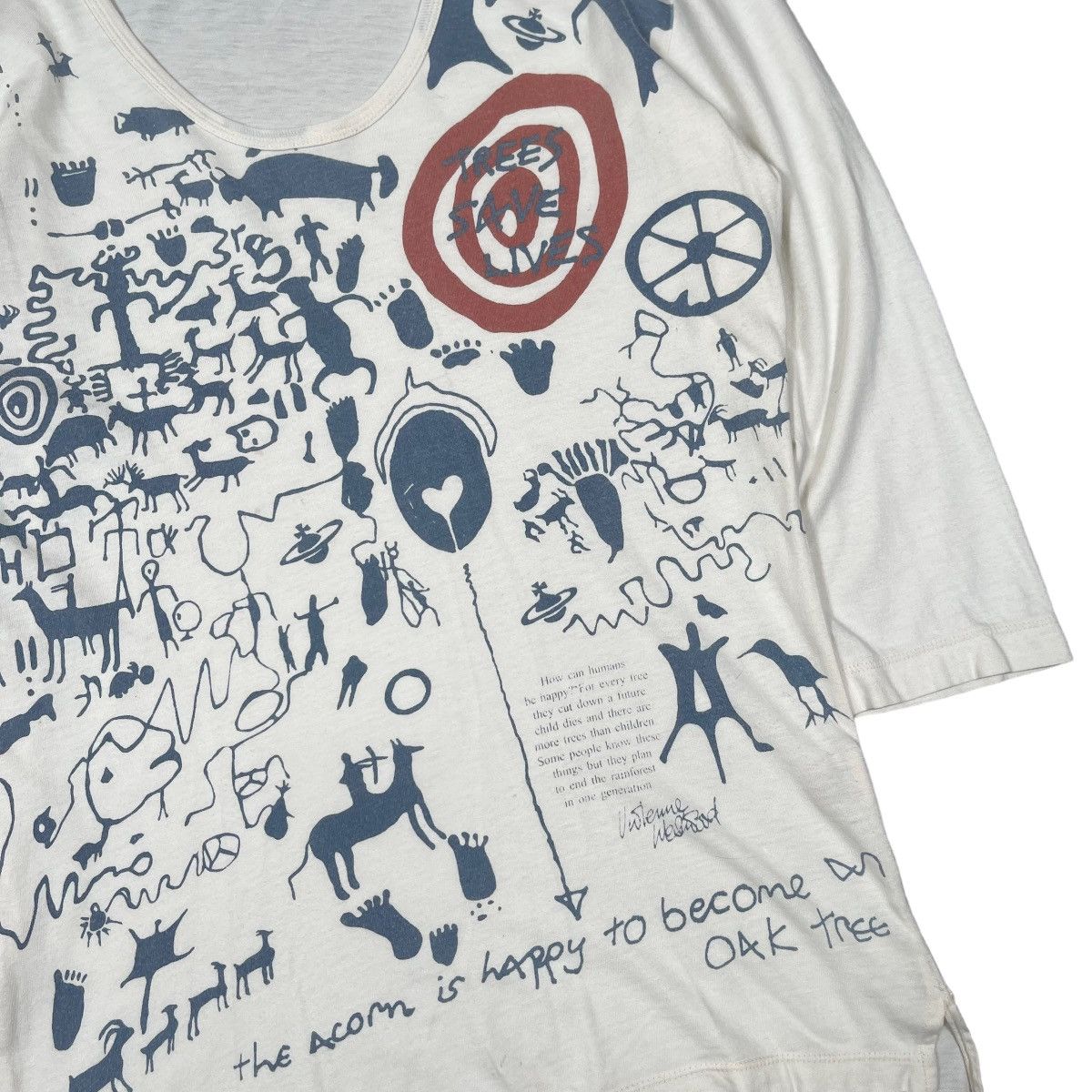 Vintage × Vivienne Westwood Vivienne Westwood Punk Grunge Art Shirt Size US S / EU 44-46 / 1 - 3 Thumbnail