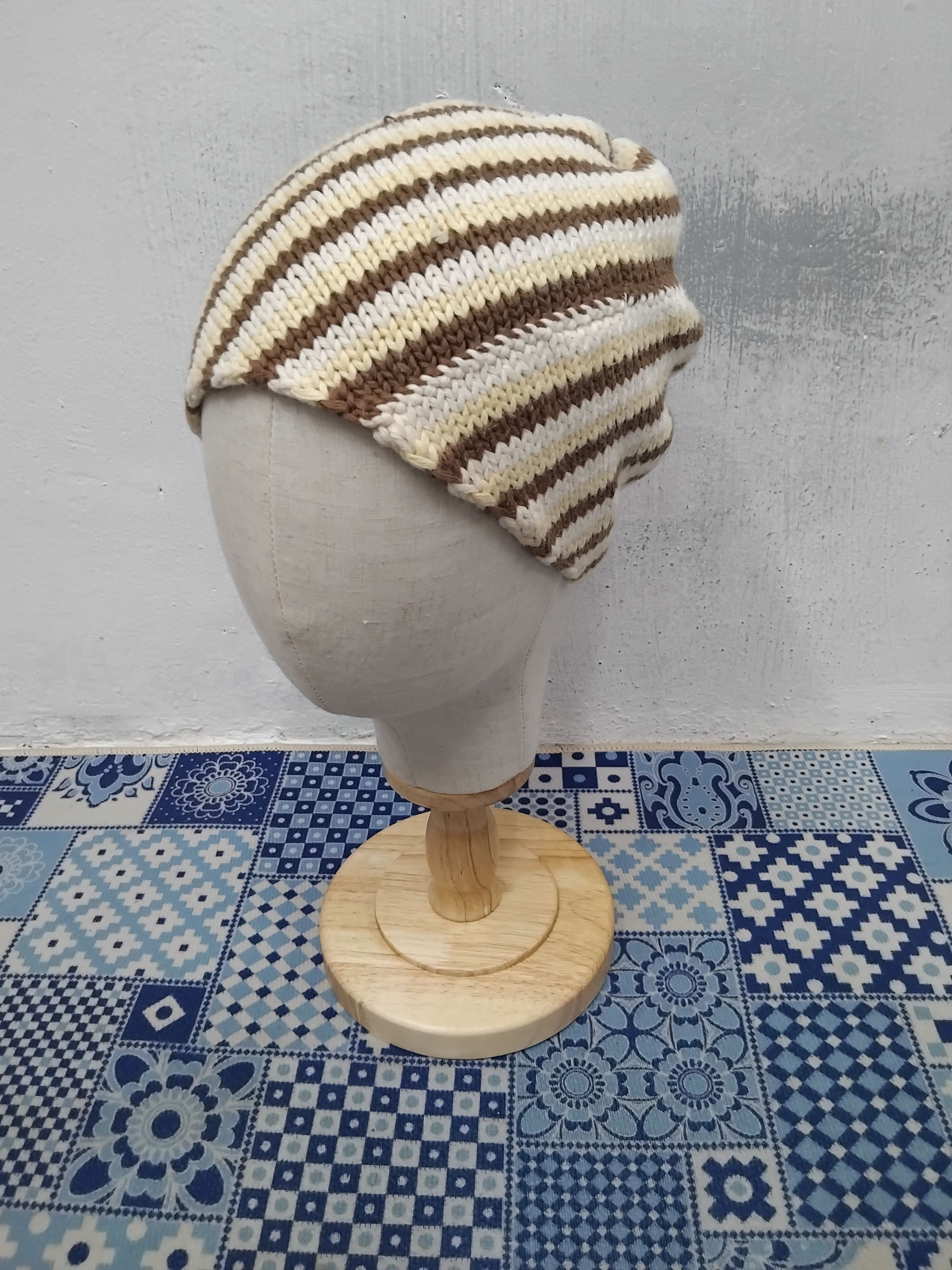 Inverallan 💥Inverallan stripe beanie hat Size ONE SIZE - 1 Thumbnail