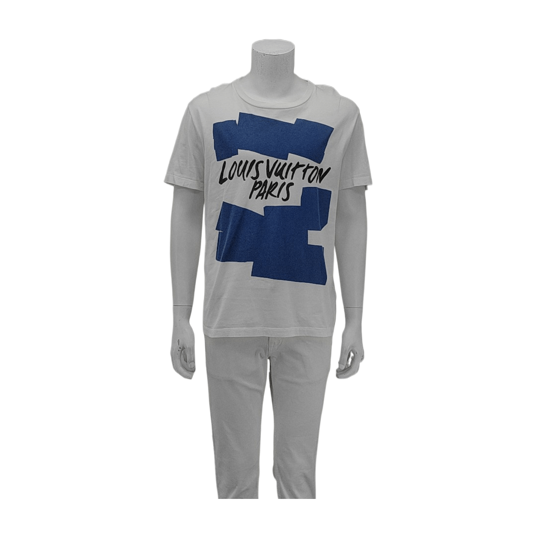 Louis Vuitton Louis Vuitton Graphic Print T-Shirt Size M Size US M / EU 48-50 / 2 - 1 Thumbnail