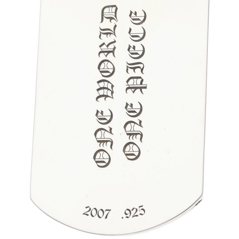 Chrome Hearts Chrome Hearts Large Flare Dog Tag Size ONE SIZE - 4 Thumbnail