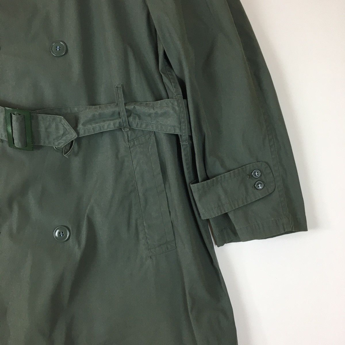 Vintage Vintage Military Raincoat By Rolane Sportswear Size US L / EU 52-54 / 3 - 5 Thumbnail