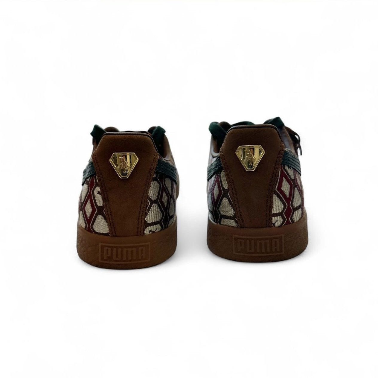 Dapper Dan Puma x Dapper Dan Men’s Clyde Sneakers - Men’s Size 10.5 Size US 10.5 / EU 43-44 - 6 Thumbnail