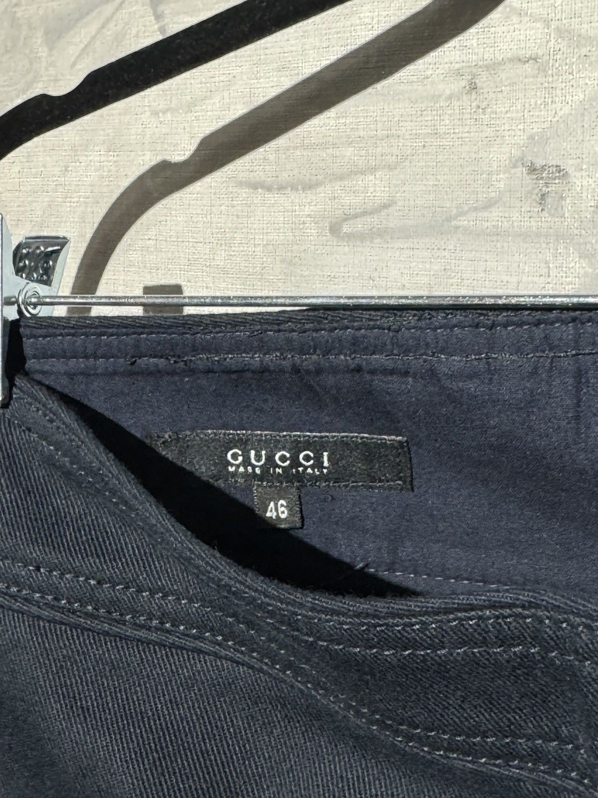 Gucci Gucci by Tom Ford denim skirt 2005 Size 30" / US 8 / IT 44 - 11 Thumbnail