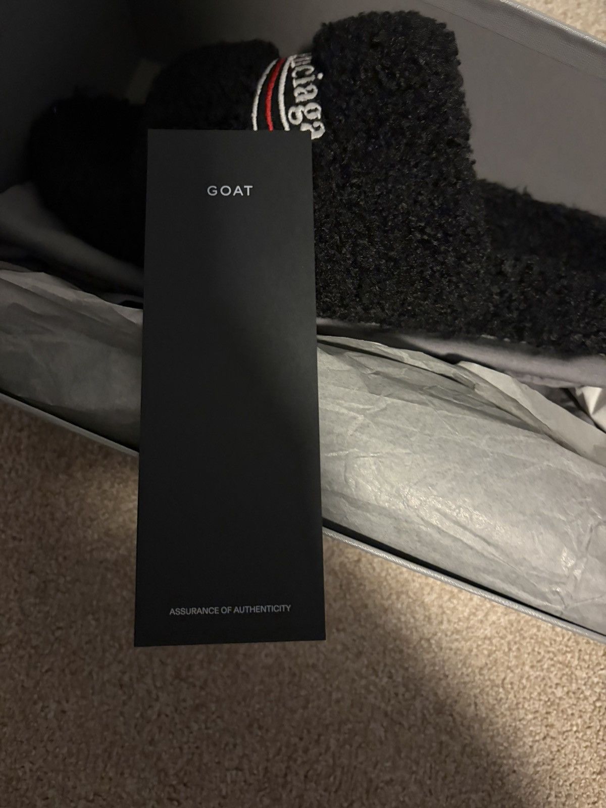 Balenciaga Balenciag furry slides Size US 13 / EU 46 - 3 Thumbnail