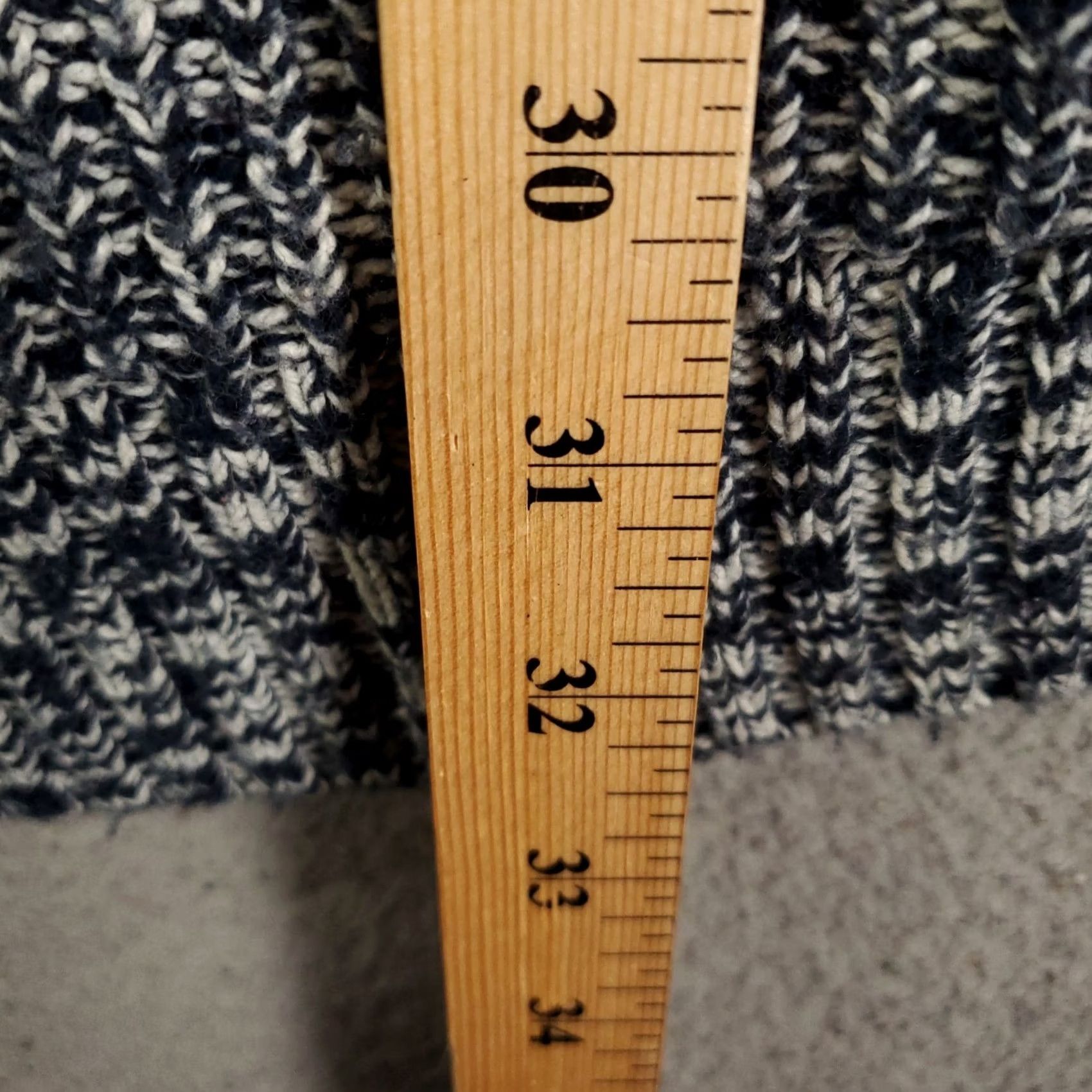 Old Navy VINTAGE Old Navy Mens Cardigan Sweater XL Black Gray White Button Up Knit Classic Size US XL / EU 56 / 4 - 2 Thumbnail