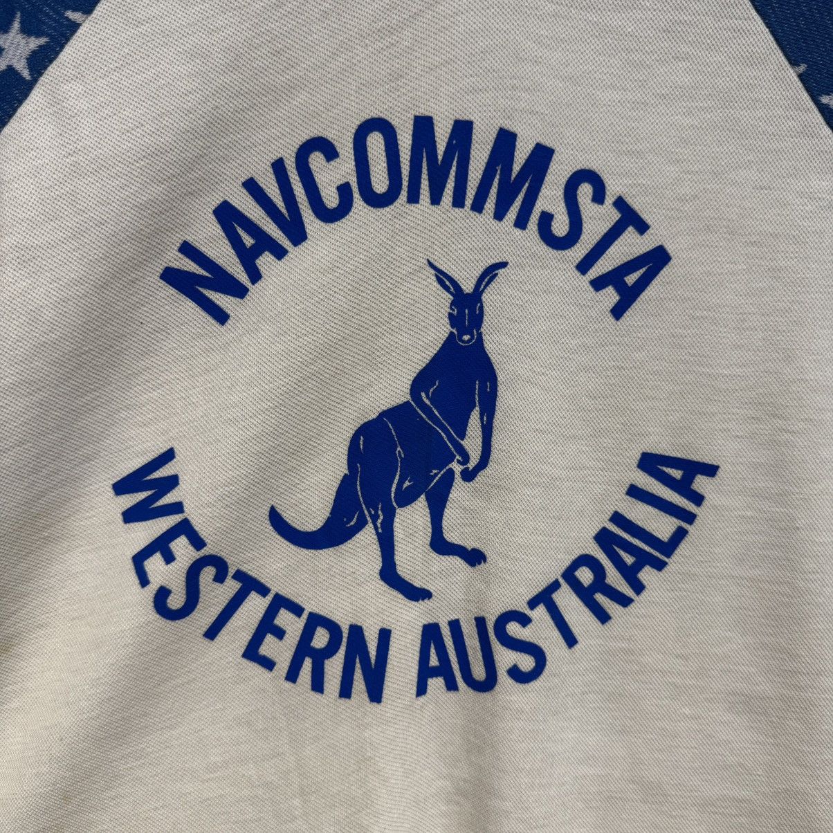 Other Vintage 70s TShirt NAVCOMMSTA WESTERN AUSTRALIA Single stich Size US M / EU 48-50 / 2 - 3 Thumbnail