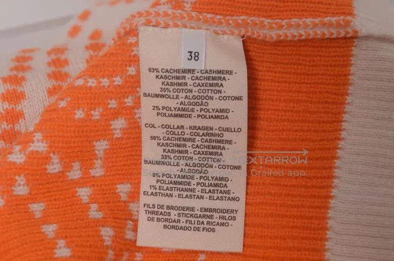 Hermes Hermes Knitted Cardigan Sweater Size XS / US 0-2 / IT 36-38 - 8 Thumbnail