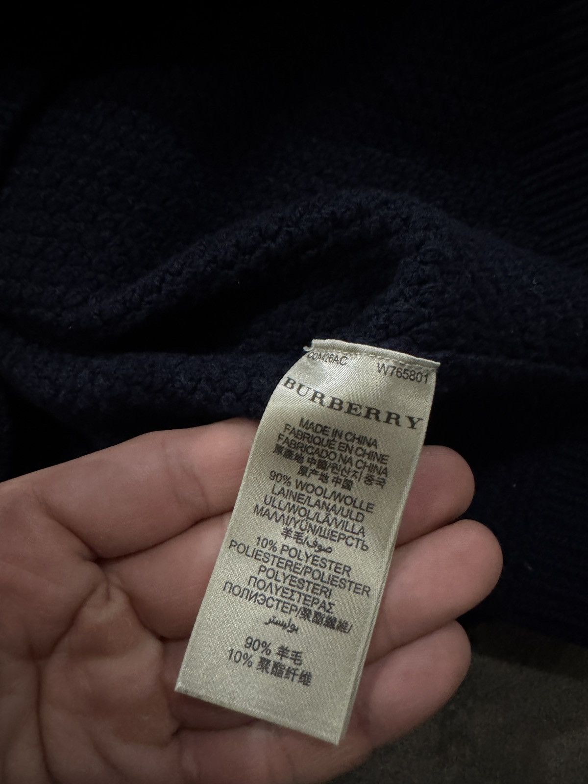Burberry Burberry Brit big chunky knit sweater Size US XXL / EU 58 / 5 - 7 Thumbnail