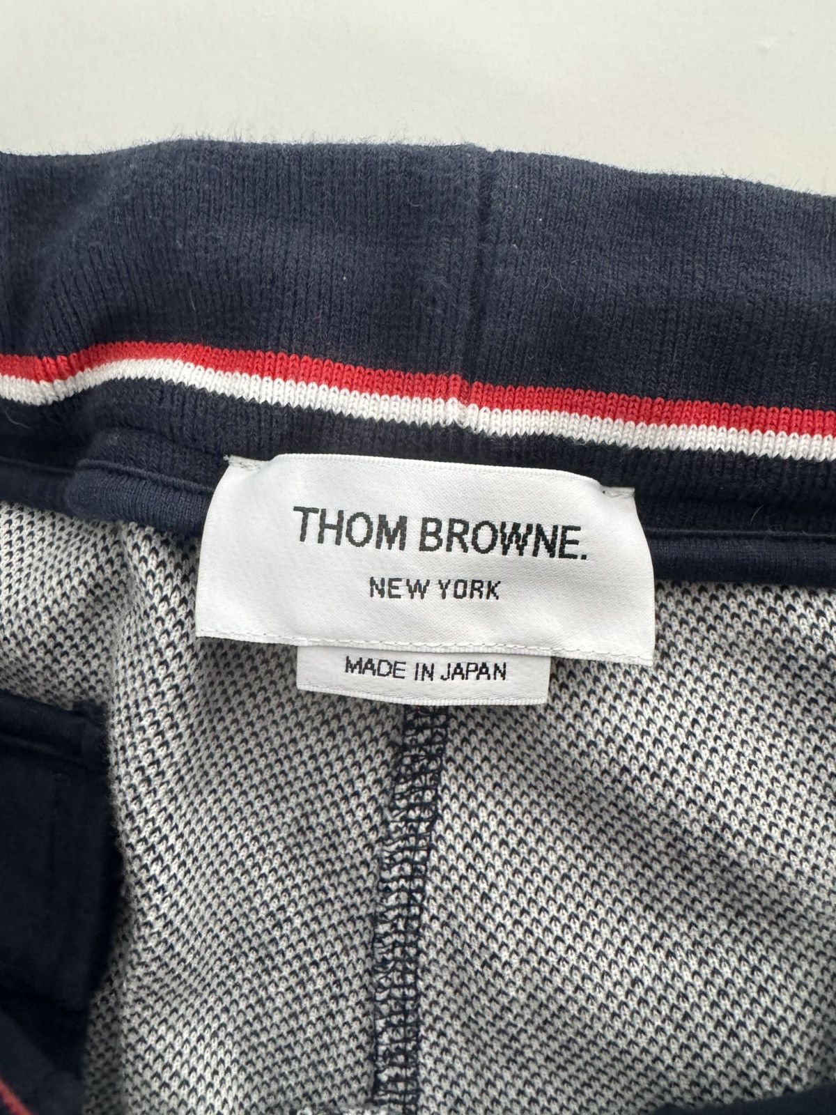 Thom Browne Thom Browne check-pattern track pants Size US 27 - 2 Thumbnail
