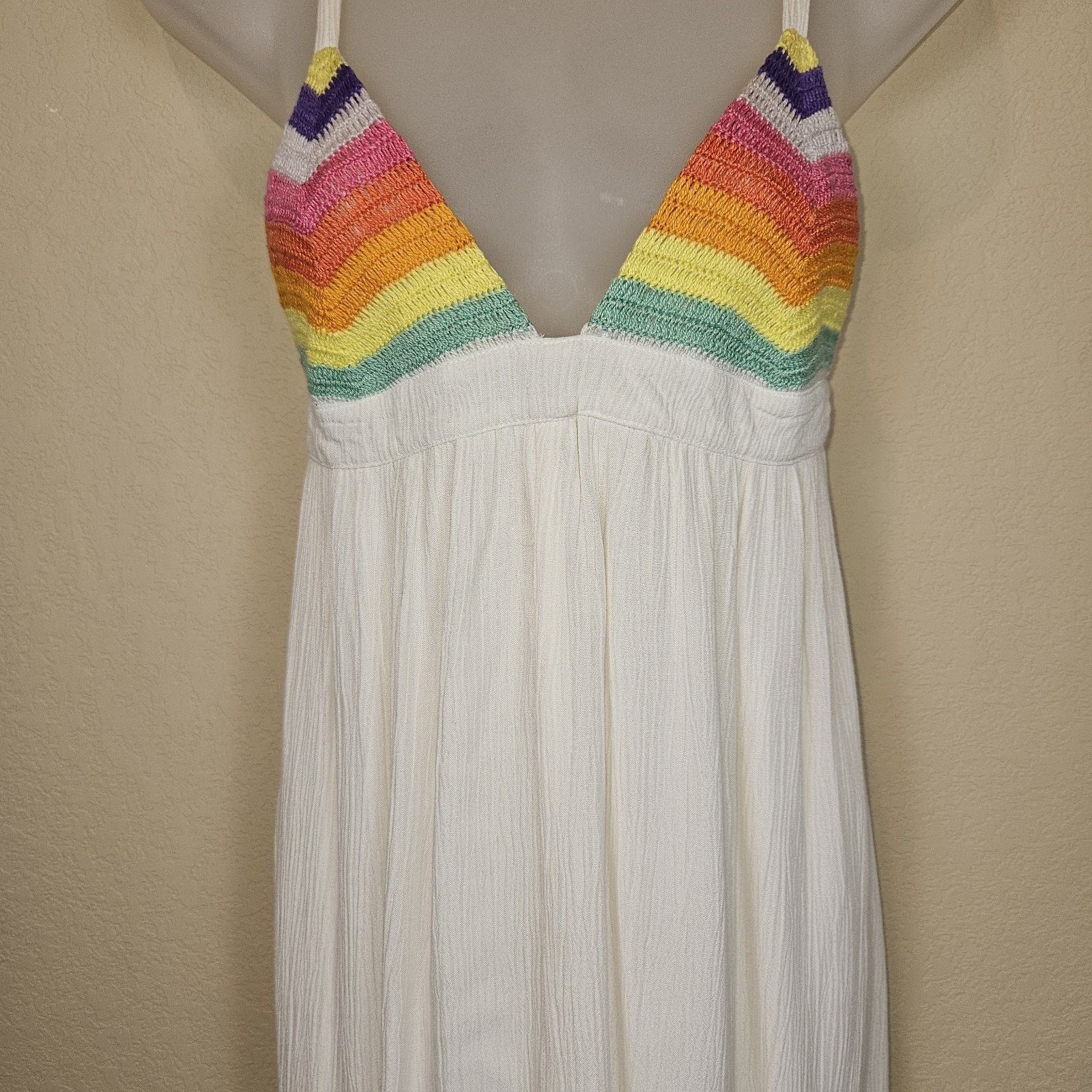Mara Hoffman Mara Hoffman Revolve S Maxi Dress Coverup Sundress Size S / US 4 / IT 40 - 4 Thumbnail