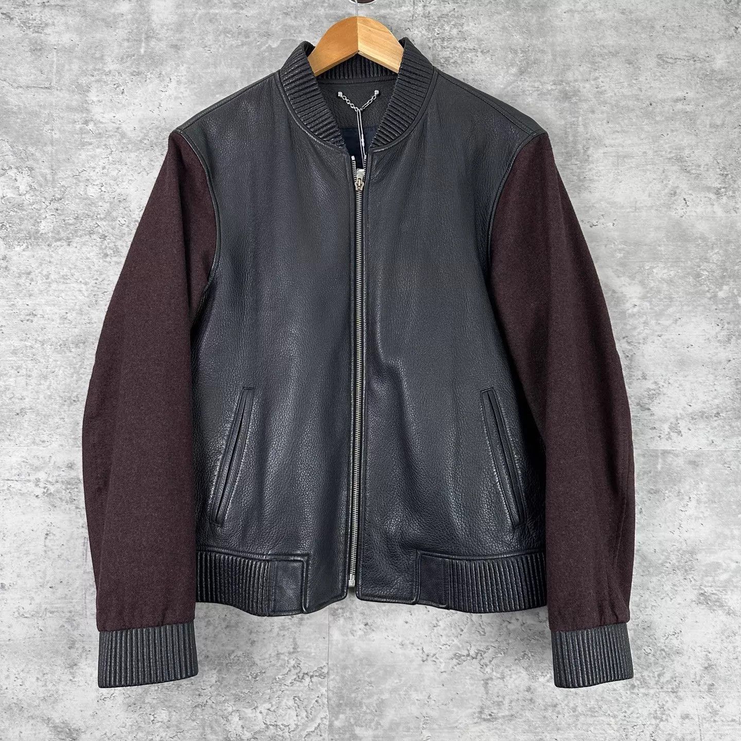 Louis Vuitton Louis Vuitton Deerskin & Wool Leather Jacket 48 99 New Size US M / EU 48-50 / 2 - 1 Thumbnail