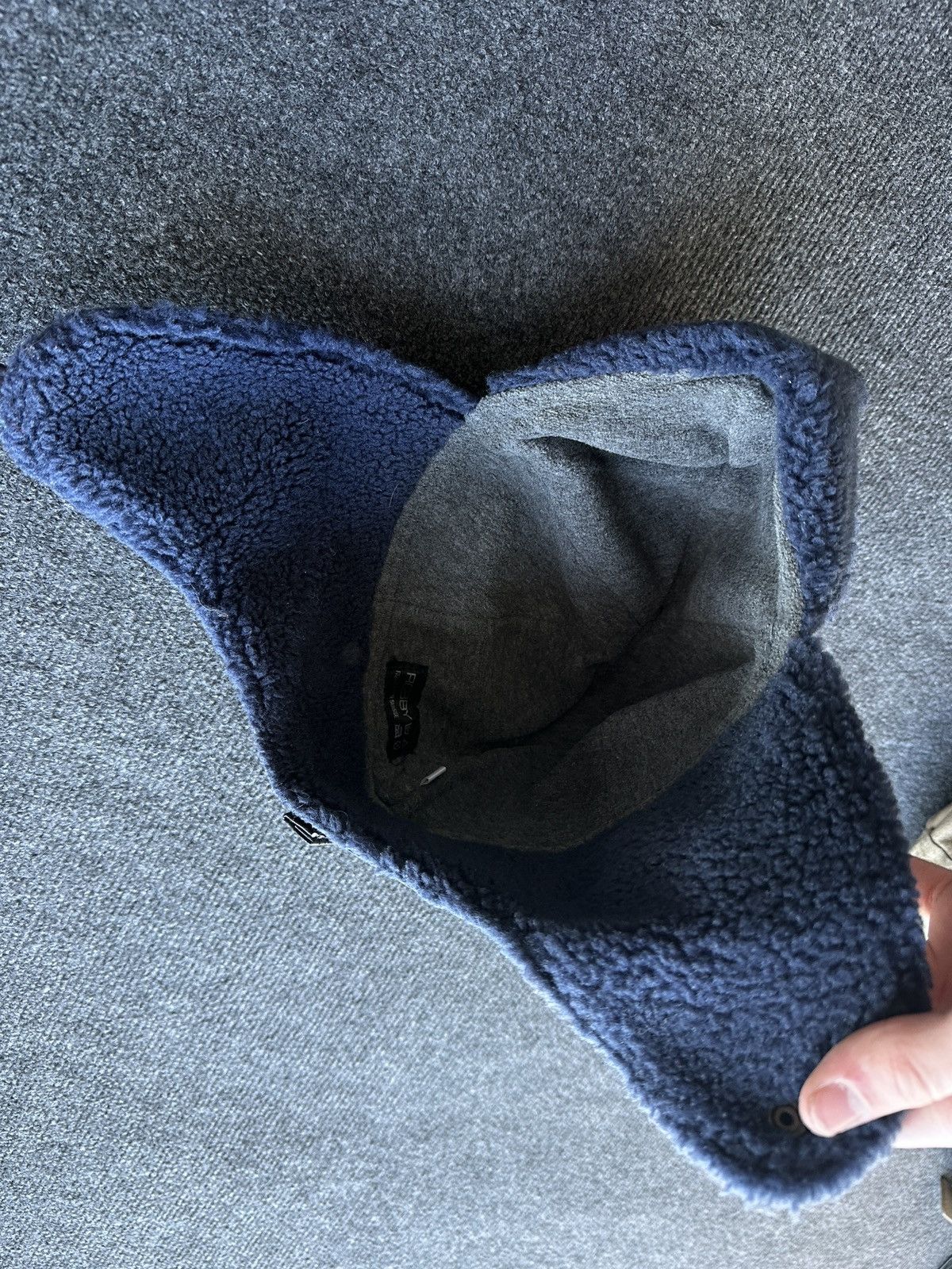 Vintage 🚨Y2K HYPE LEATHER FUZZY AVIATOR USHANKA HAT bubble Size ONE SIZE - 7 Thumbnail