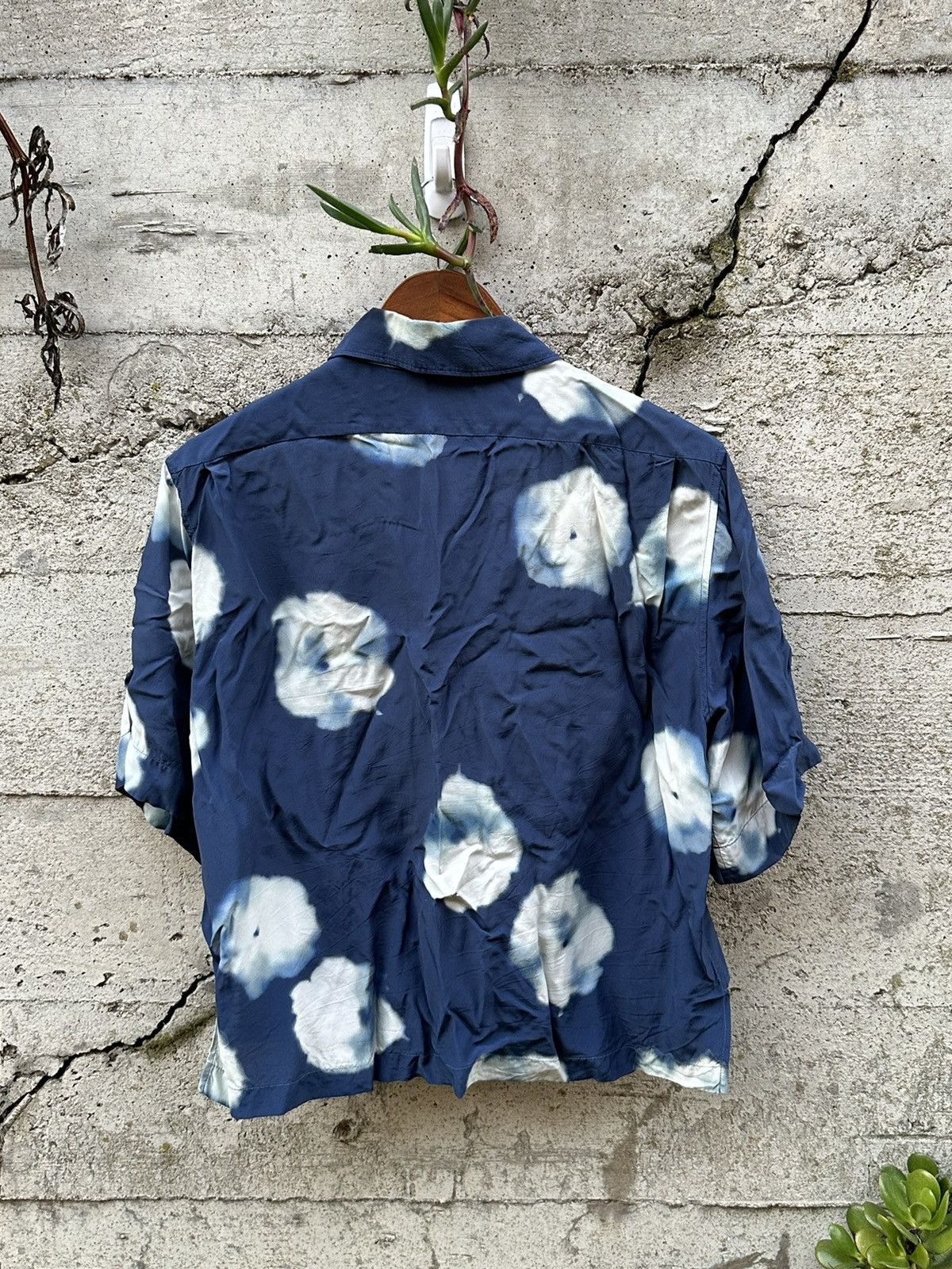 Acne Studios RARE GRAIL Acne Studios bubbled cloud burst button up shirt Size US M / EU 48-50 / 2 - 3 Thumbnail