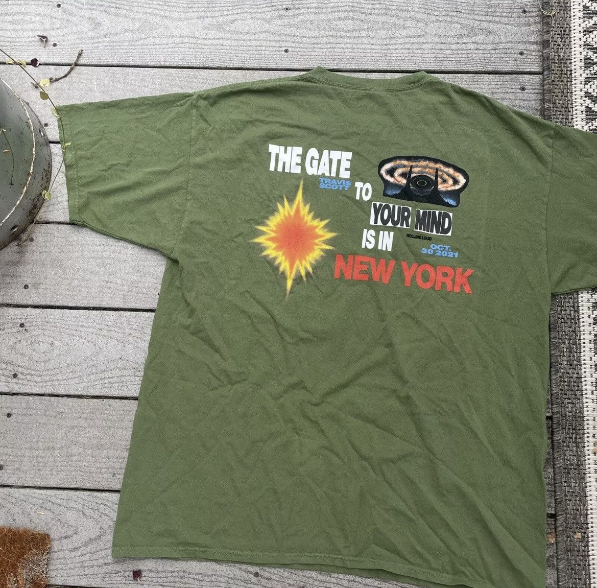 Travis Scott RARE Travis Scott NYC ROLLING LOUD 2021 concert merch XLarge Size US XL / EU 56 / 4 - 8 Thumbnail