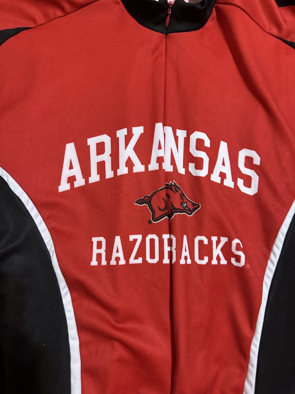 NCAA Vintage NCAA Arkansas Razorbacks Cycling 00s size 2XL Size US XXL / EU 58 / 5 - 2 Thumbnail