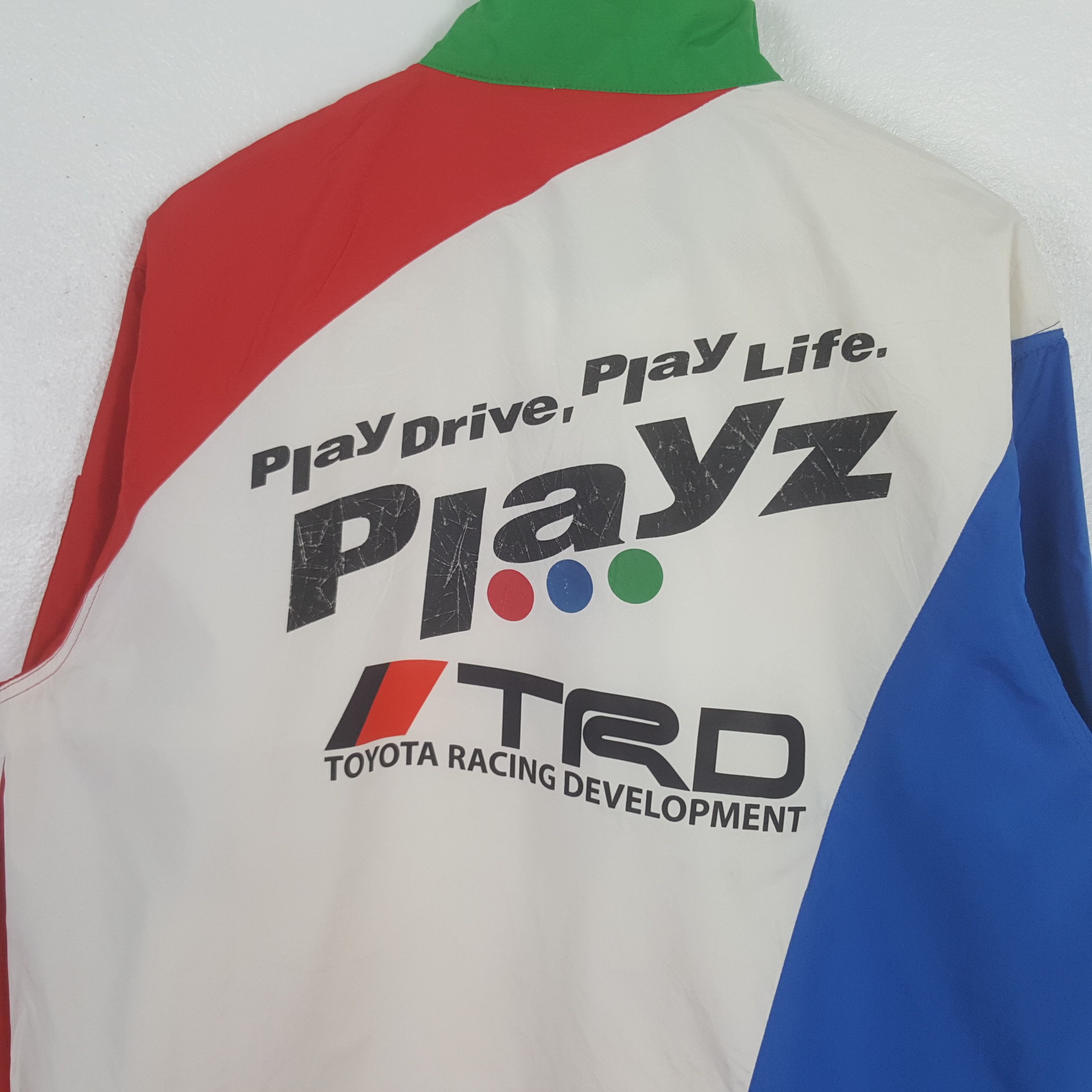 Japanese Brand Vintage Bridgestone Toyota Racing TRD Custom Jacket C308N18 Size US L / EU 52-54 / 3 - 2 Thumbnail