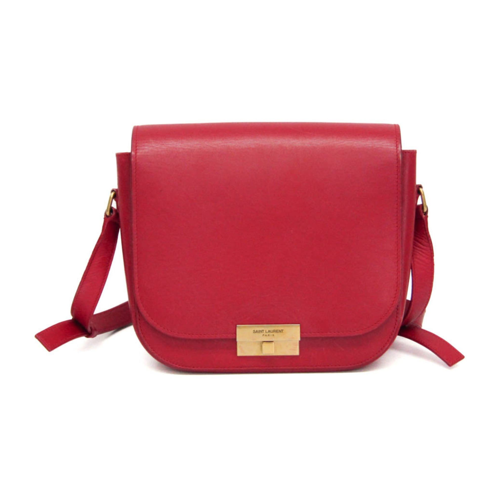 Yves Saint Laurent Yves Saint Laurent Betty 532985 Women's Leather Shoulder Bag Red Color Size ONE SIZE - 1 Thumbnail