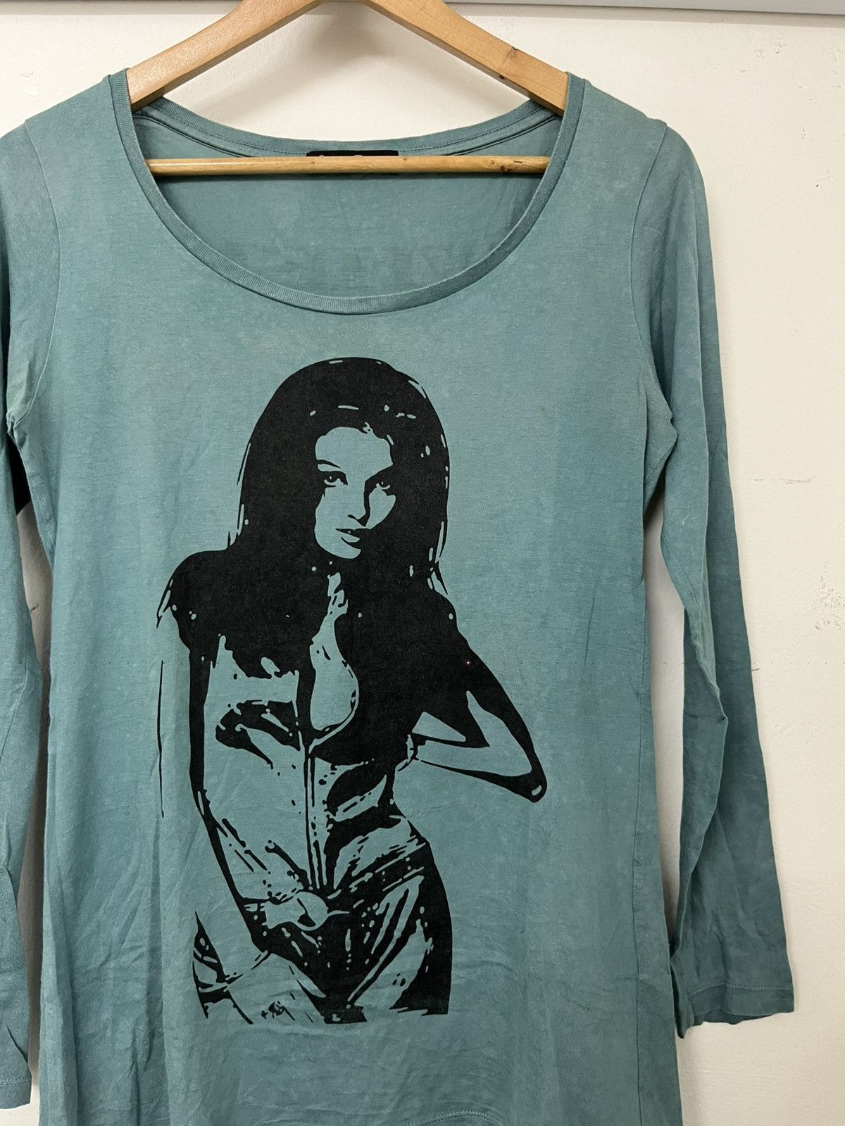 Hysteric Glamour Hysteric Glamour sexy girl Longsleeve shirt Size ONE SIZE - 2 Thumbnail