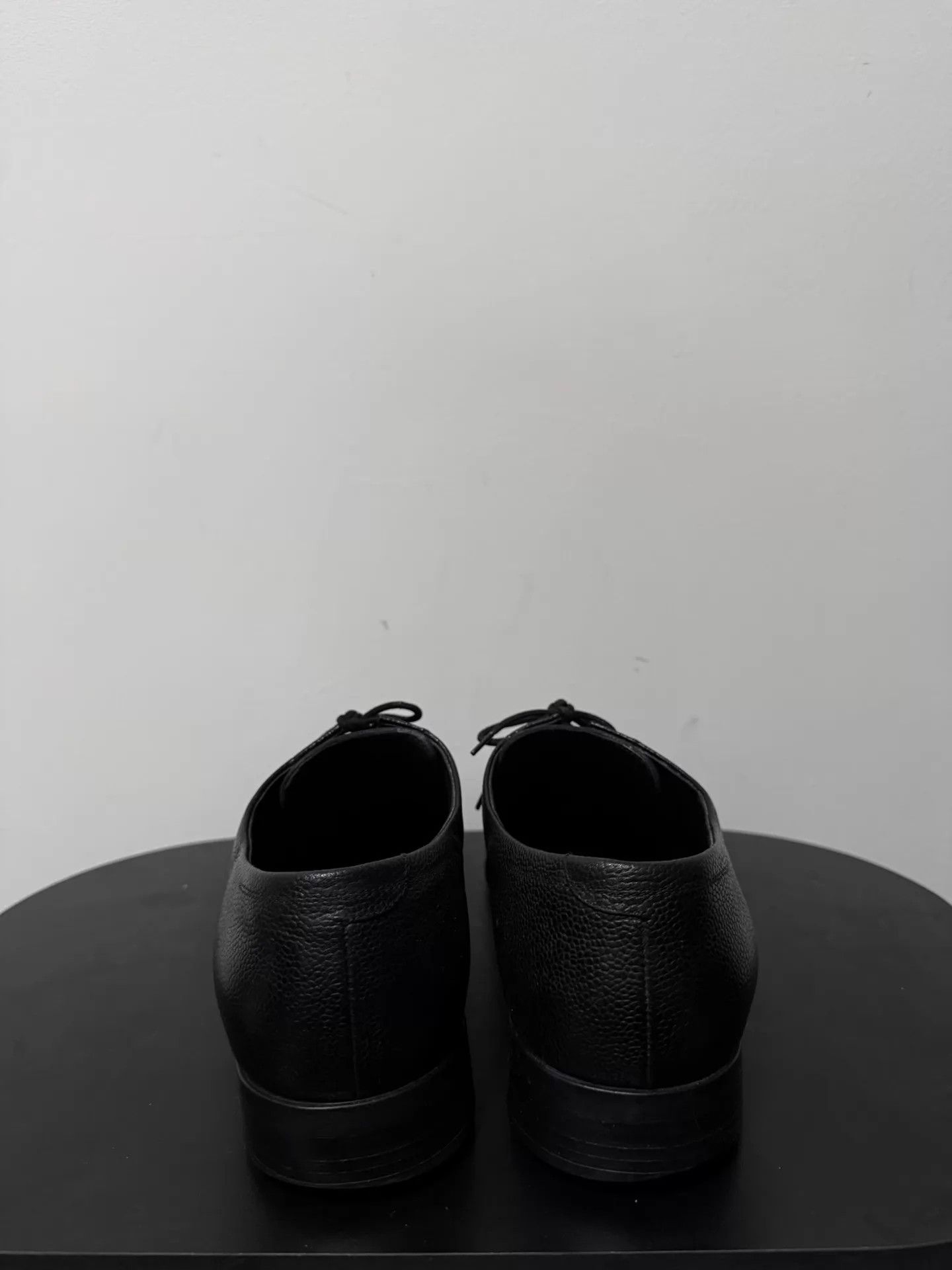 Giorgio Armani GiorgioArmani GA Mainline Grain Leather Derby Shoes 42 Size US 9 / EU 42 - 3 Thumbnail