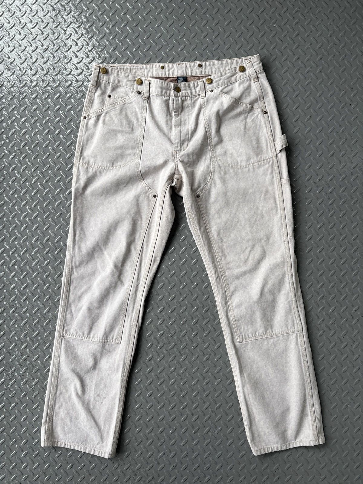 Polo Ralph Lauren Vintage 1990s Polo Double Knee Carpenter Pants Size US 36 / EU 52 - 1 Thumbnail