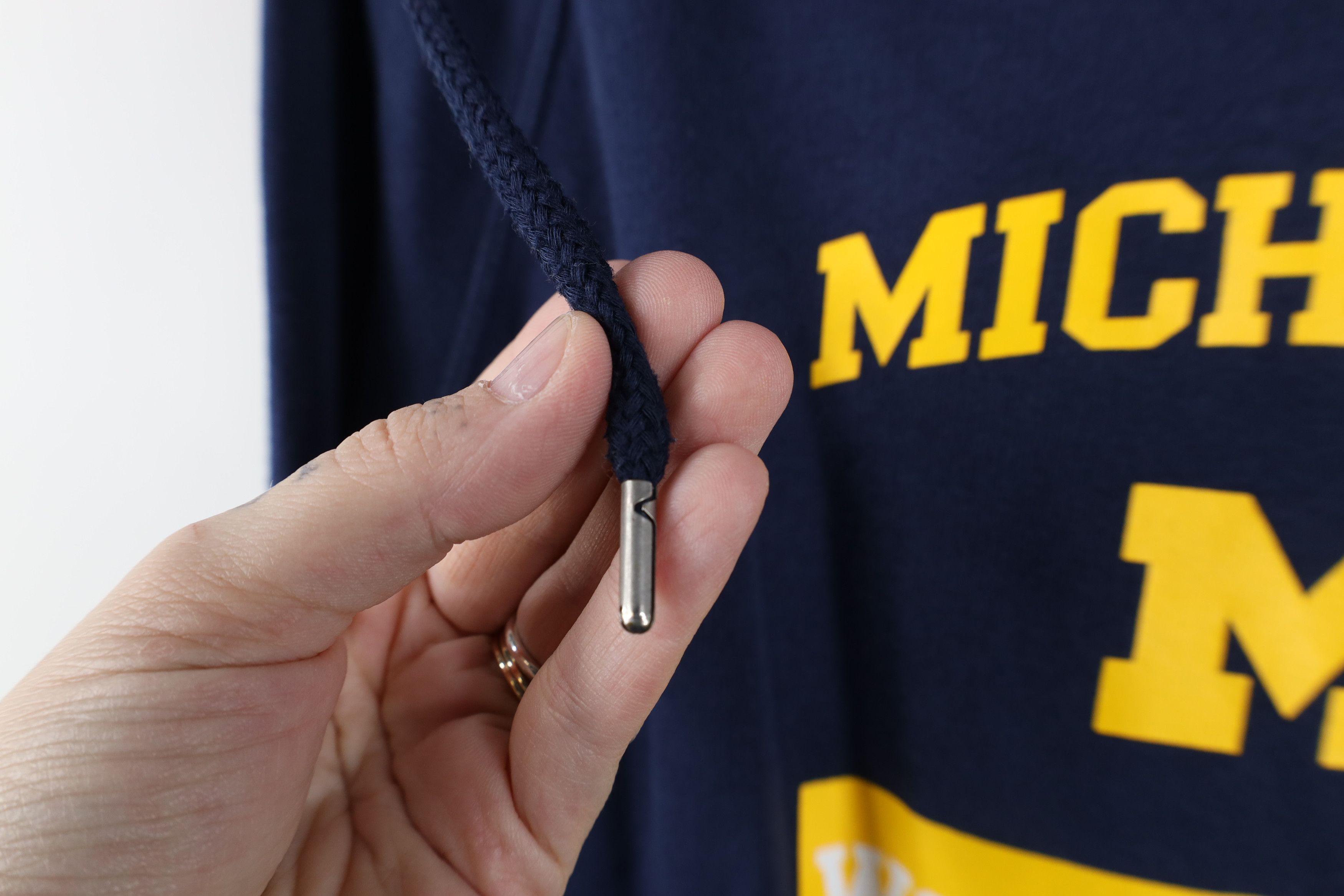 Nike Nike Neck University of Michigan Hoodie Sweatshirt Blue Size M / US 6-8 / IT 42-44 - 9 Thumbnail