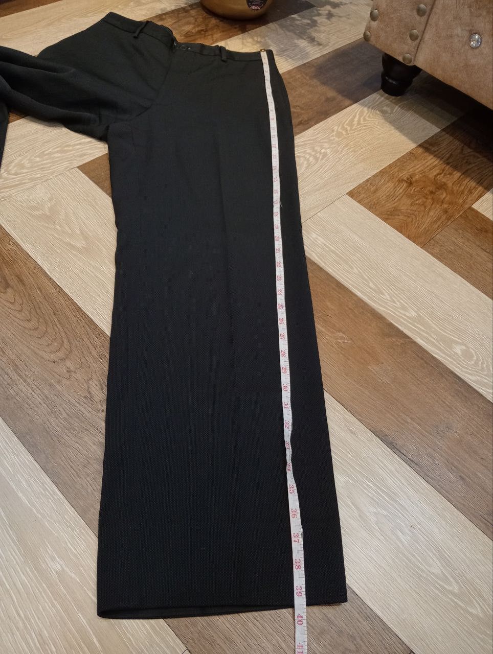Giorgio Armani GIORGIO ARMANI BLEND WOOL SILK NYLON BAGGY TROUSERS Size US 30 / EU 46 - 14 Thumbnail