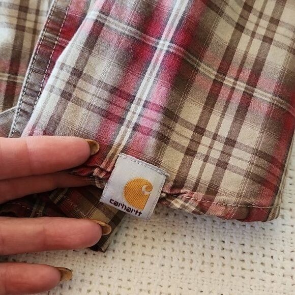 Carhartt Carhartt Relaxed Fit Embroidered Pocket Casual Button Down L Size US XL / EU 56 / 4 - 13 Thumbnail