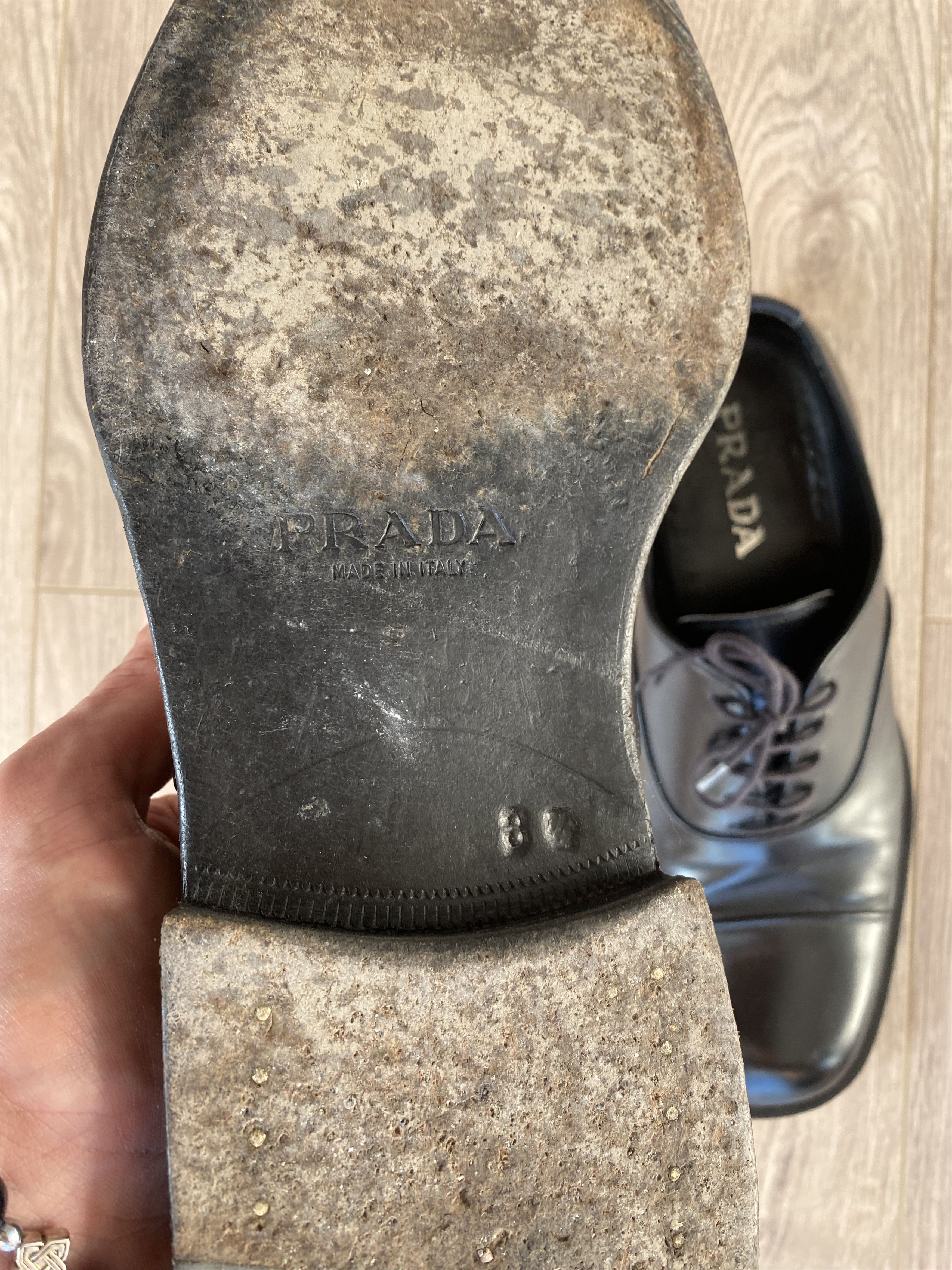 Prada Prada Leather Shoes Size US 8.5 / EU 41-42 - 8 Thumbnail