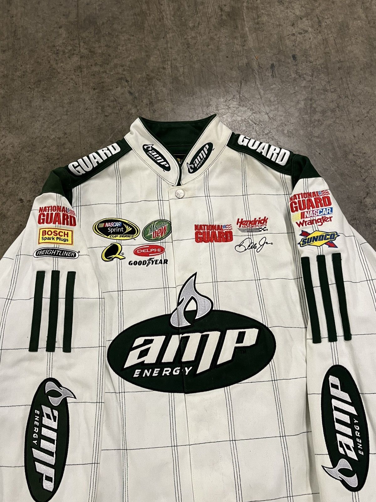 NASCAR × Vintage NASCAR vintage racing jacket amp energy rare streetwear Size US L / EU 52-54 / 3 - 5 Thumbnail