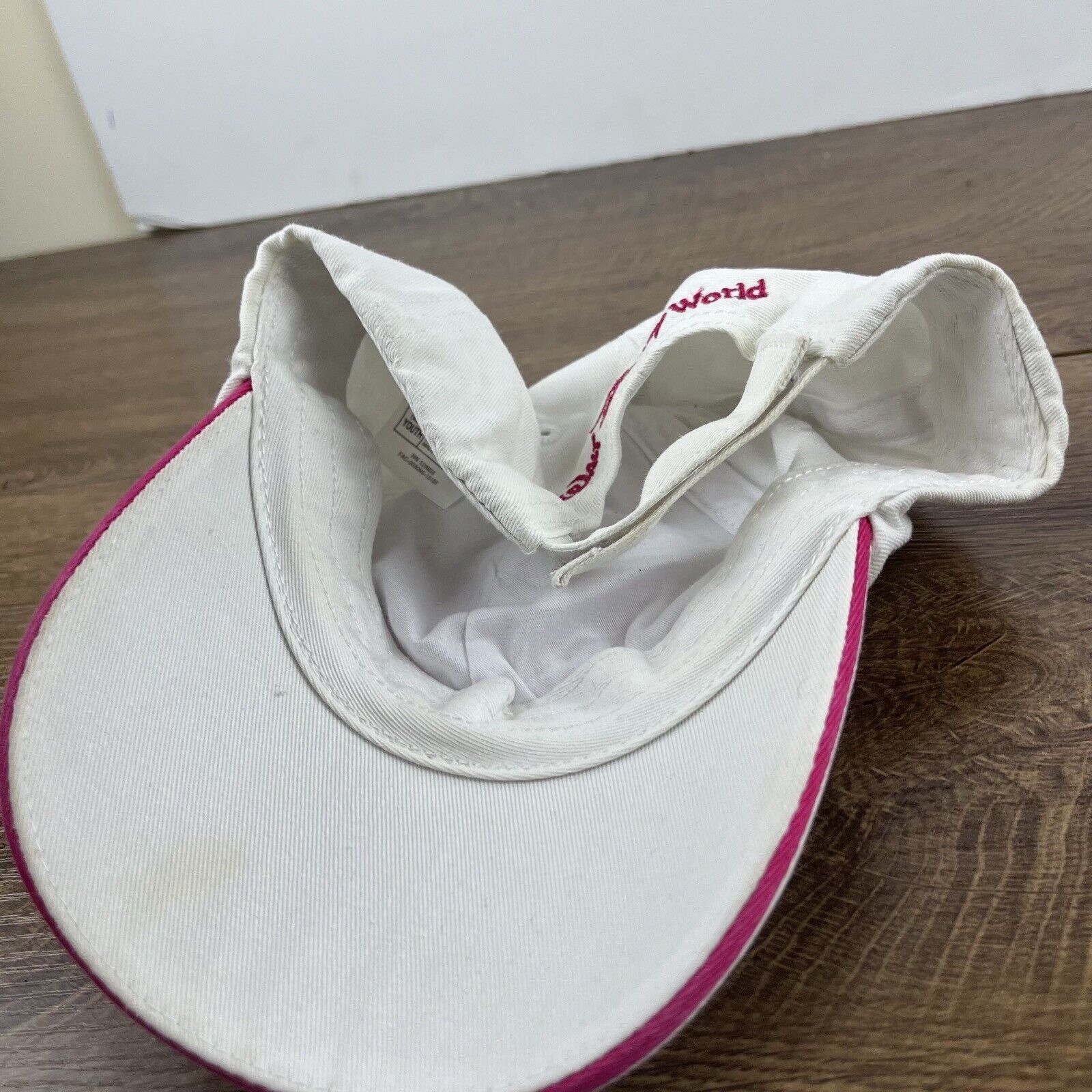 Disney Disney Princess Hat White Cap Hat Adjustable Hat White Adult Size ONE SIZE - 15 Thumbnail
