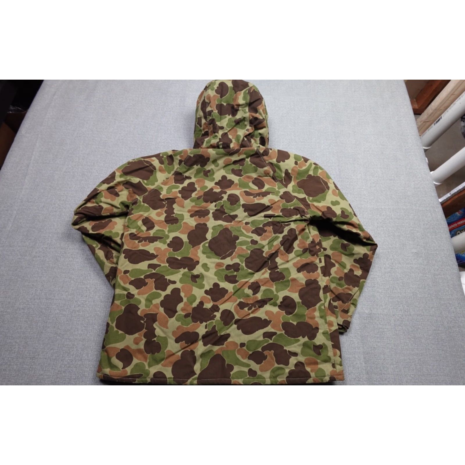 Vintage Cabela's Jacket Camouflage Brown Hooded Puffer USA USA Logo Long Size L Men's Jacket Therma Thinsulate Goretex Vintage Size US L / EU 52-54 / 3 - 6 Thumbnail