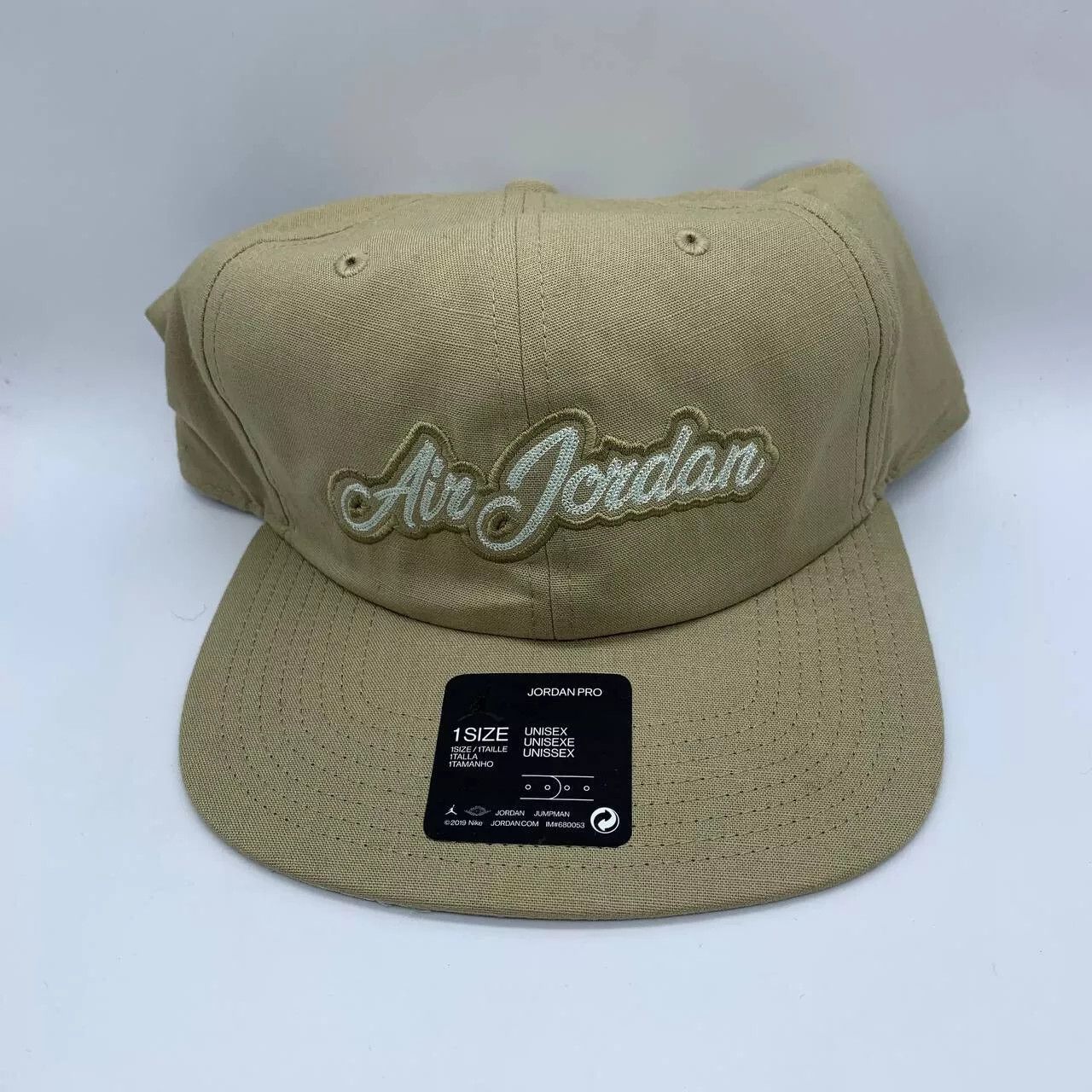 Air Jordan Jordan Pro Beige Hat Snapback Cap Travis Scott