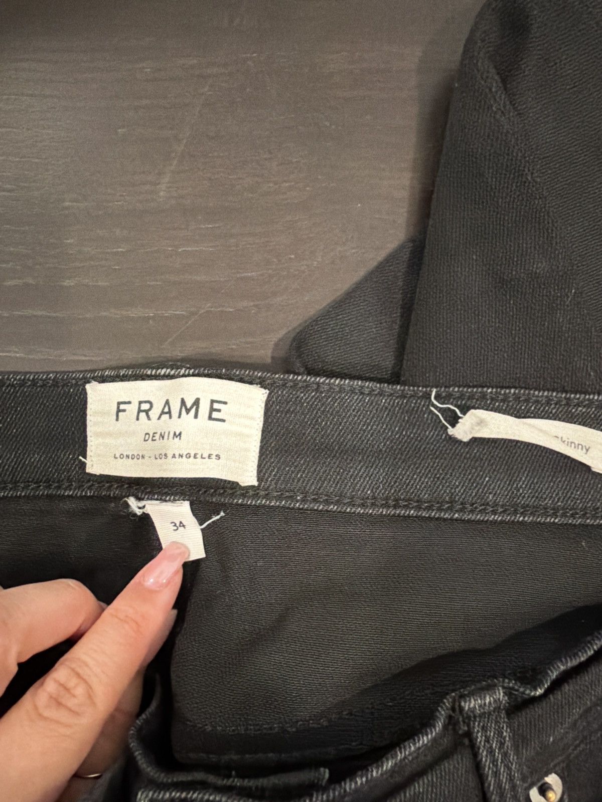 Frame Frame Denim Jagger True Skinny Size US 34 / EU 50 - 6 Thumbnail