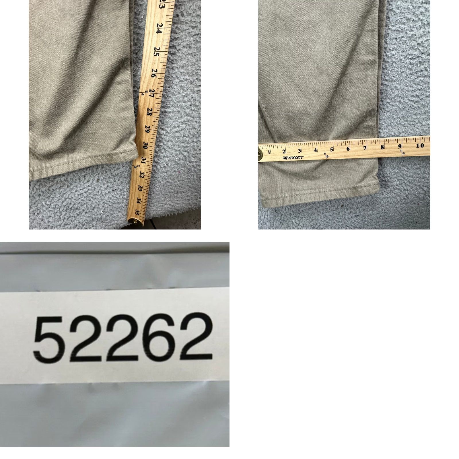 Levi's Levi's Jeans Mens 44X30 Beige Cotton Relaxed Straight Leg Denim Pants Red Tab Size US 44 / EU 60 - 8 Thumbnail