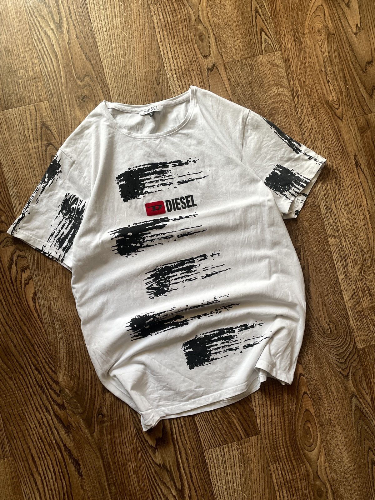 Diesel Vintage diesel t shirt spellout Size US XL / EU 56 / 4 - 2 Thumbnail