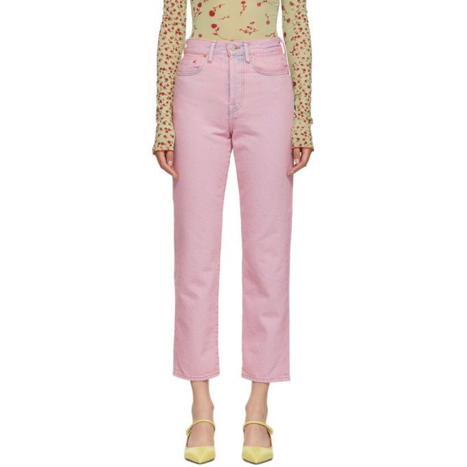 Acne Studios Acne studios 1997 Pink jeans pants Size 24" / US 00 / IT 34 - 2 Thumbnail